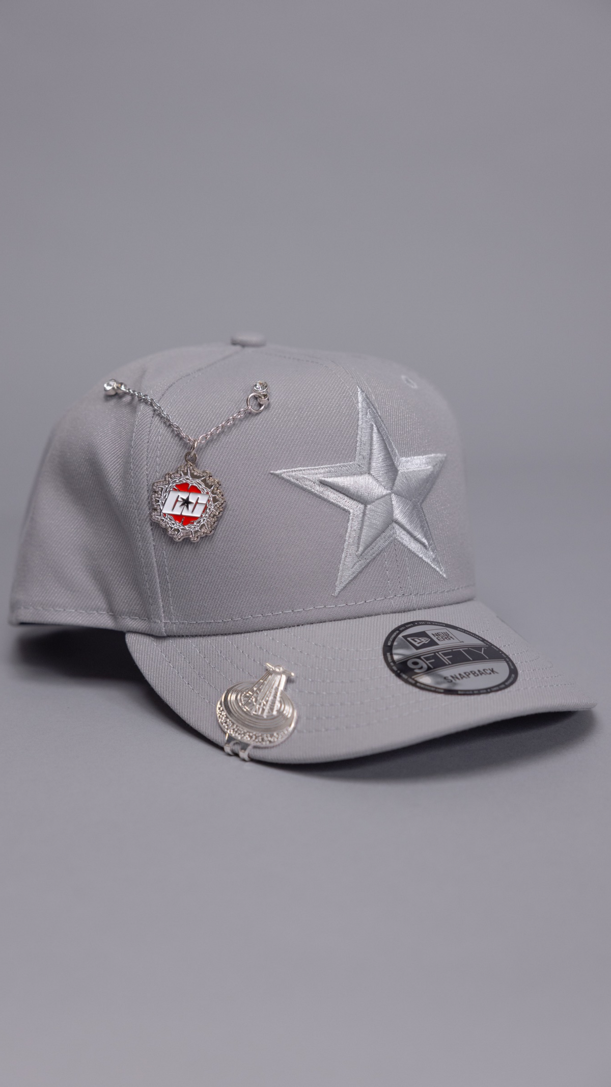 New Era Exclusive 9Fifty Grey Cowboys Snapback