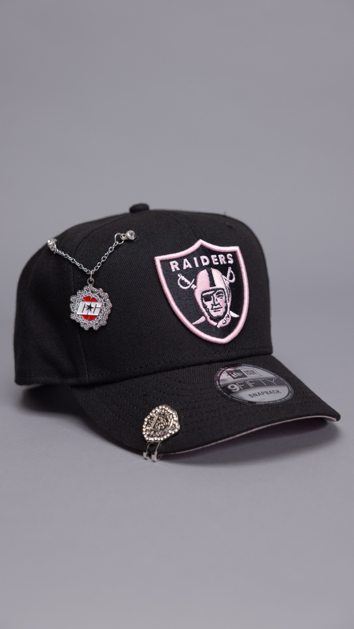 New Era Exclusive 9Fifty Black Las Vegas Raiders Snapback