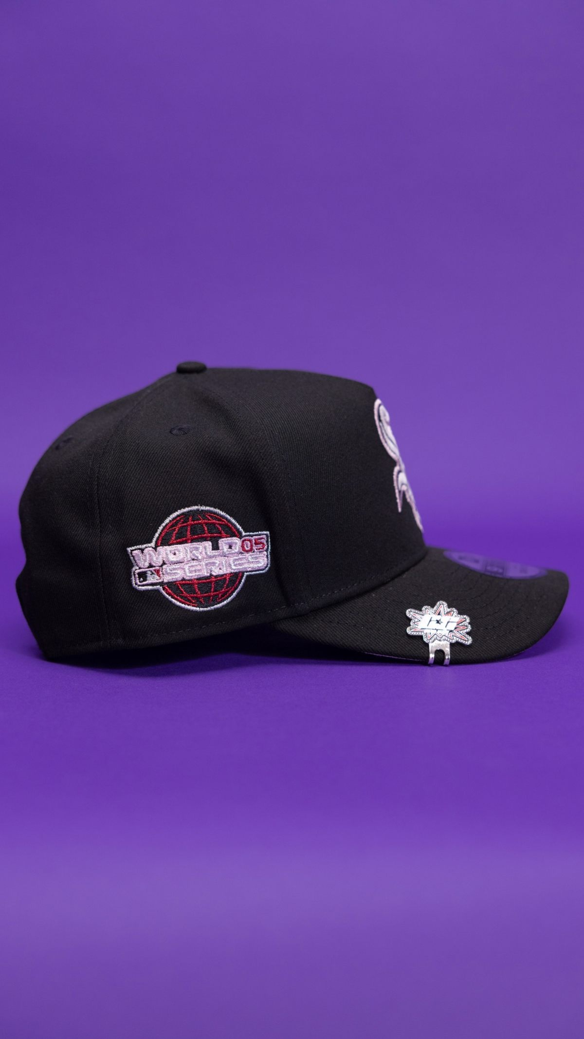 New Era 9Fifty A-Frame Black Chicago White Sox Snapback W/ 2005 World Series Side Patch