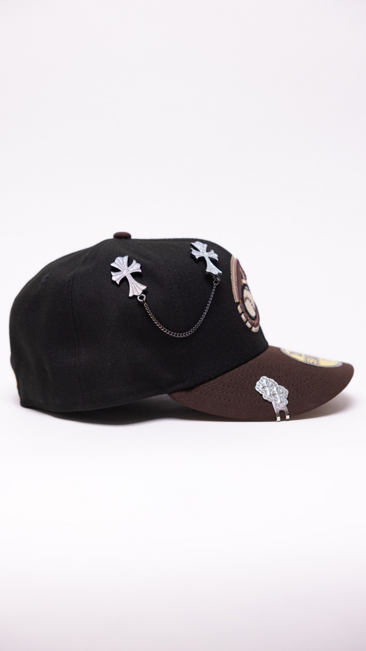 New Era Exclusive 59Fifty Black/Brown Charros De Jalisco Two Tone