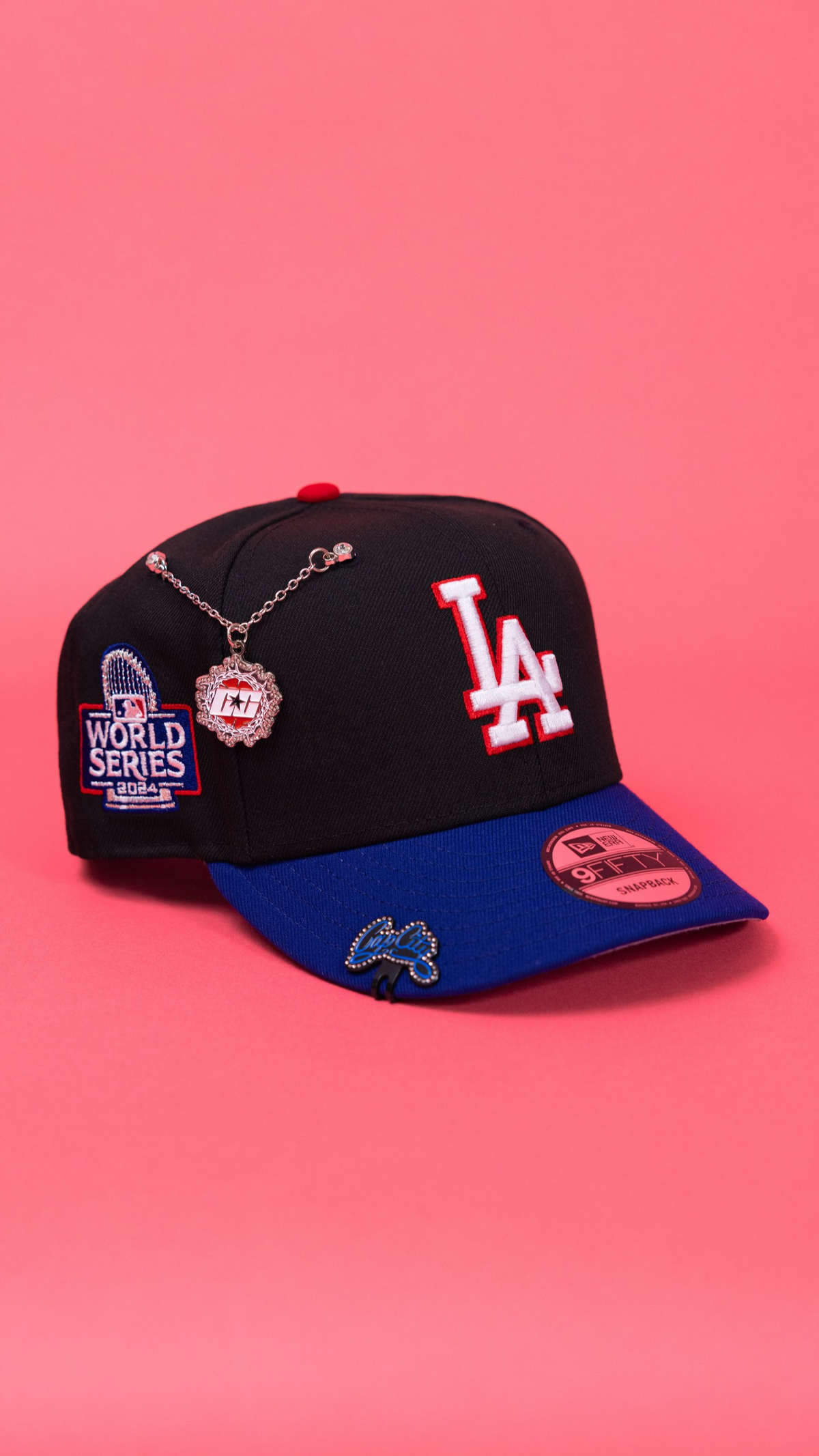 Dodgers 9Fifty Snapback - Black/Blue