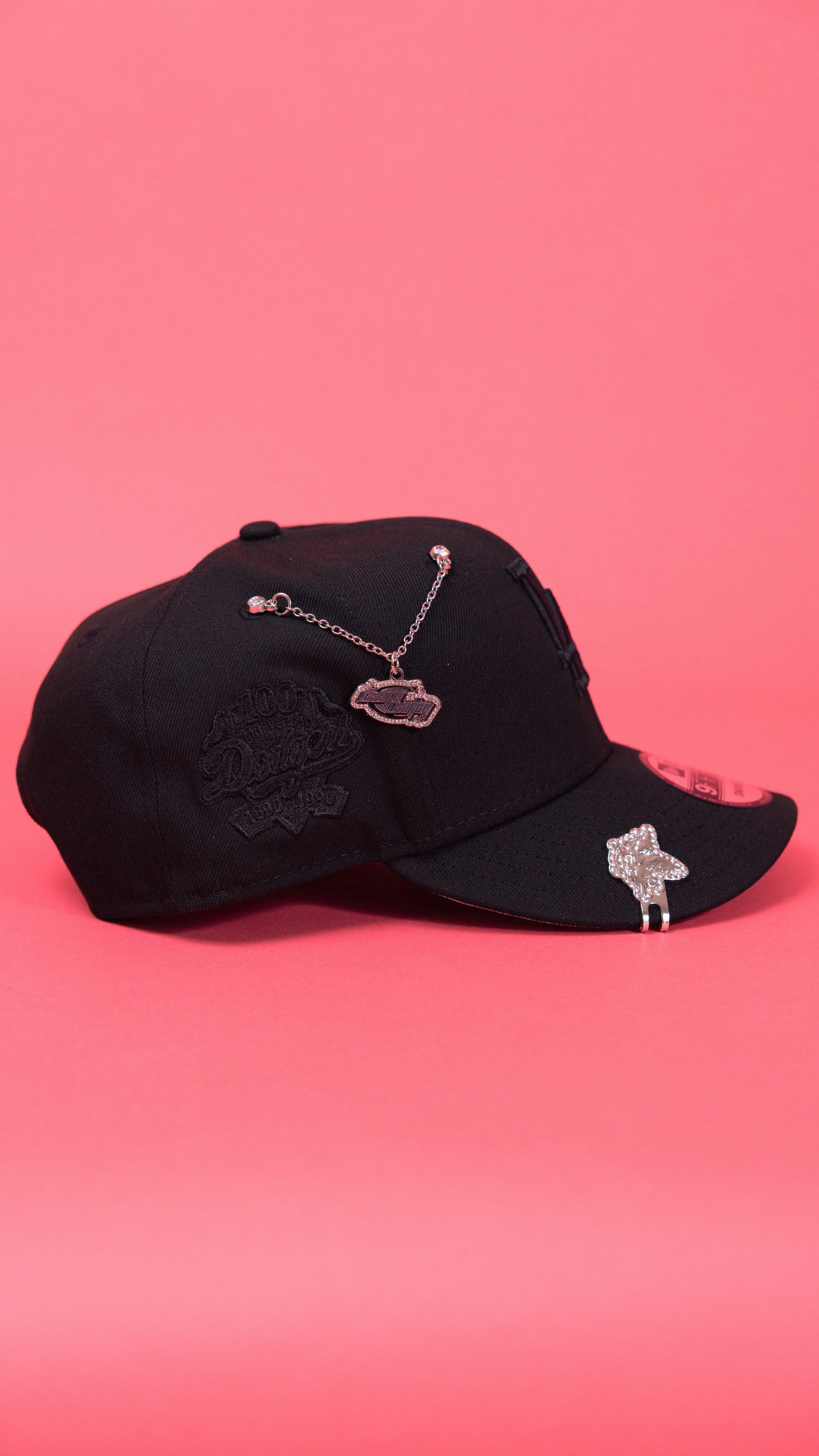 Dodgers Blacked Out 9Fifty Snapback - Black