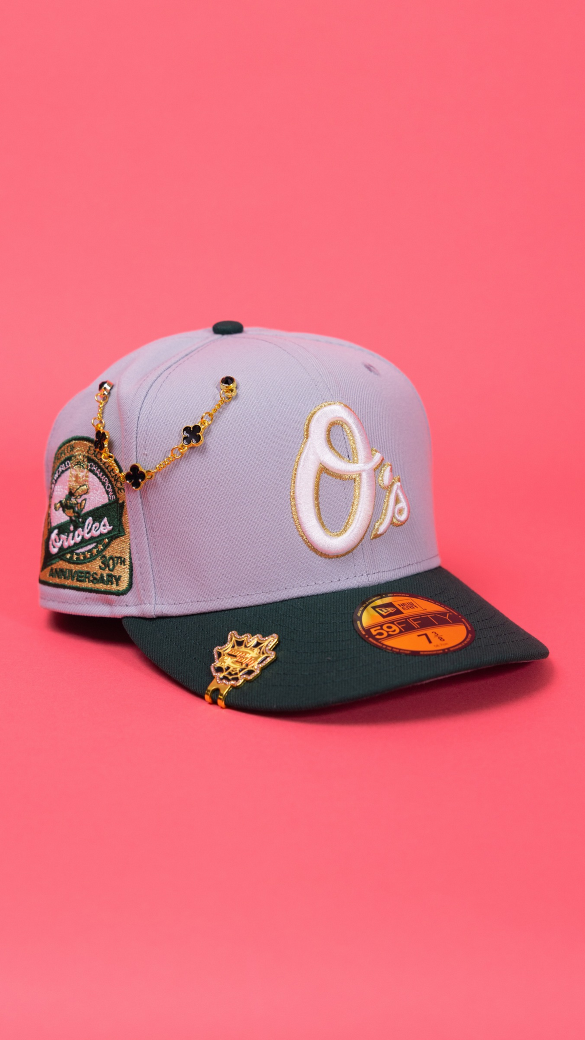 Baltimore Orioles 59Fifty Fitted – Smoke Grey