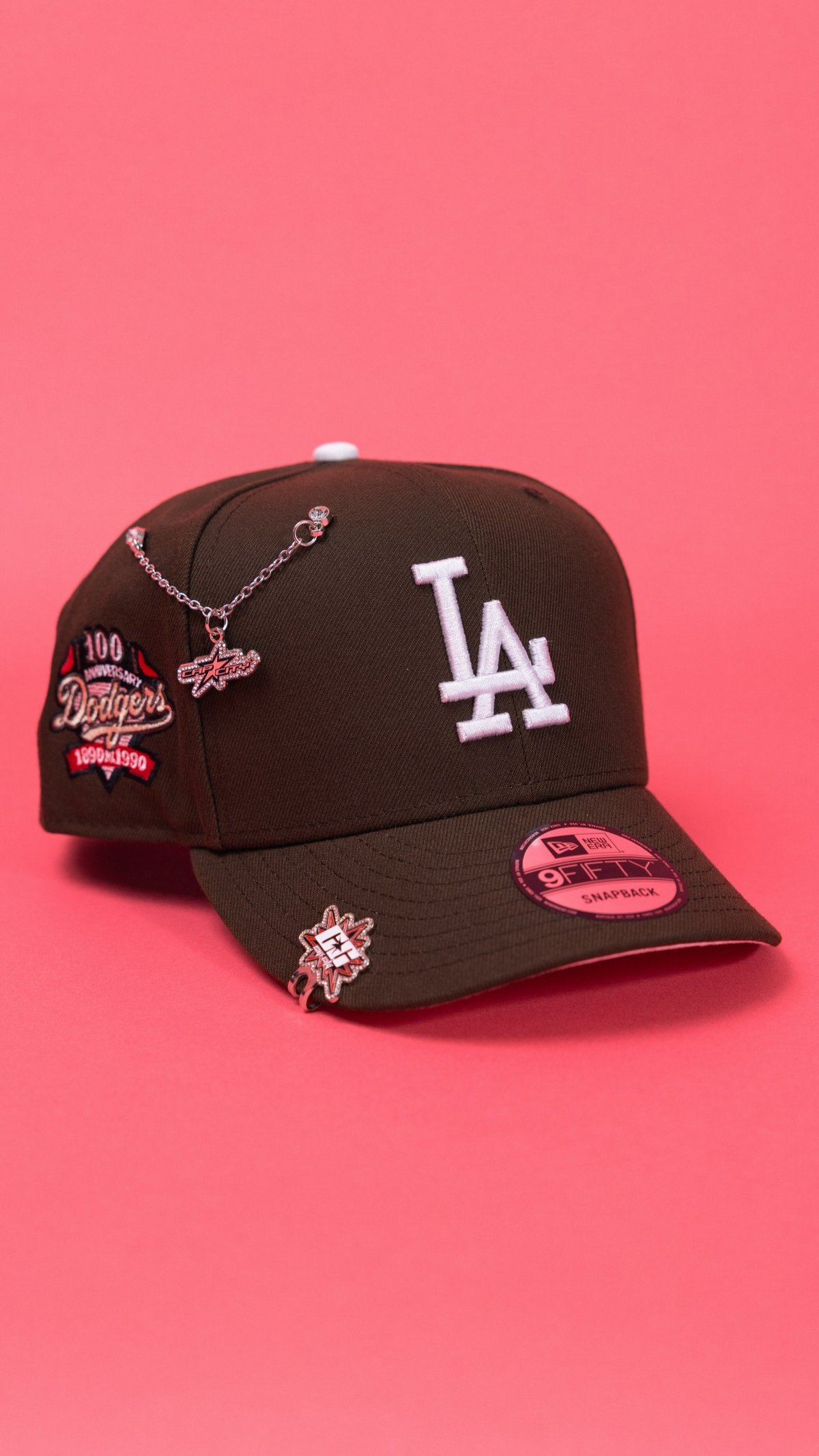 Dodgers 9Fifty Snapback - Brown