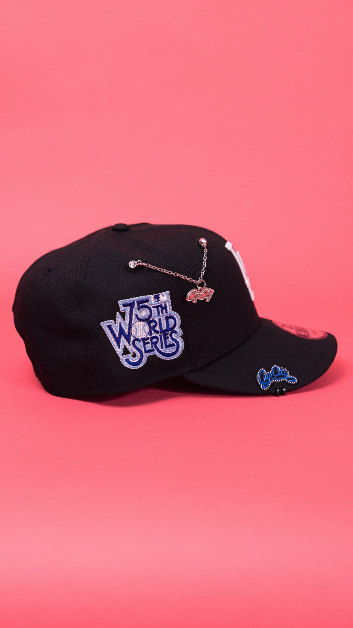 Dodgers Blue Rose 9Fifty Snapback - Black