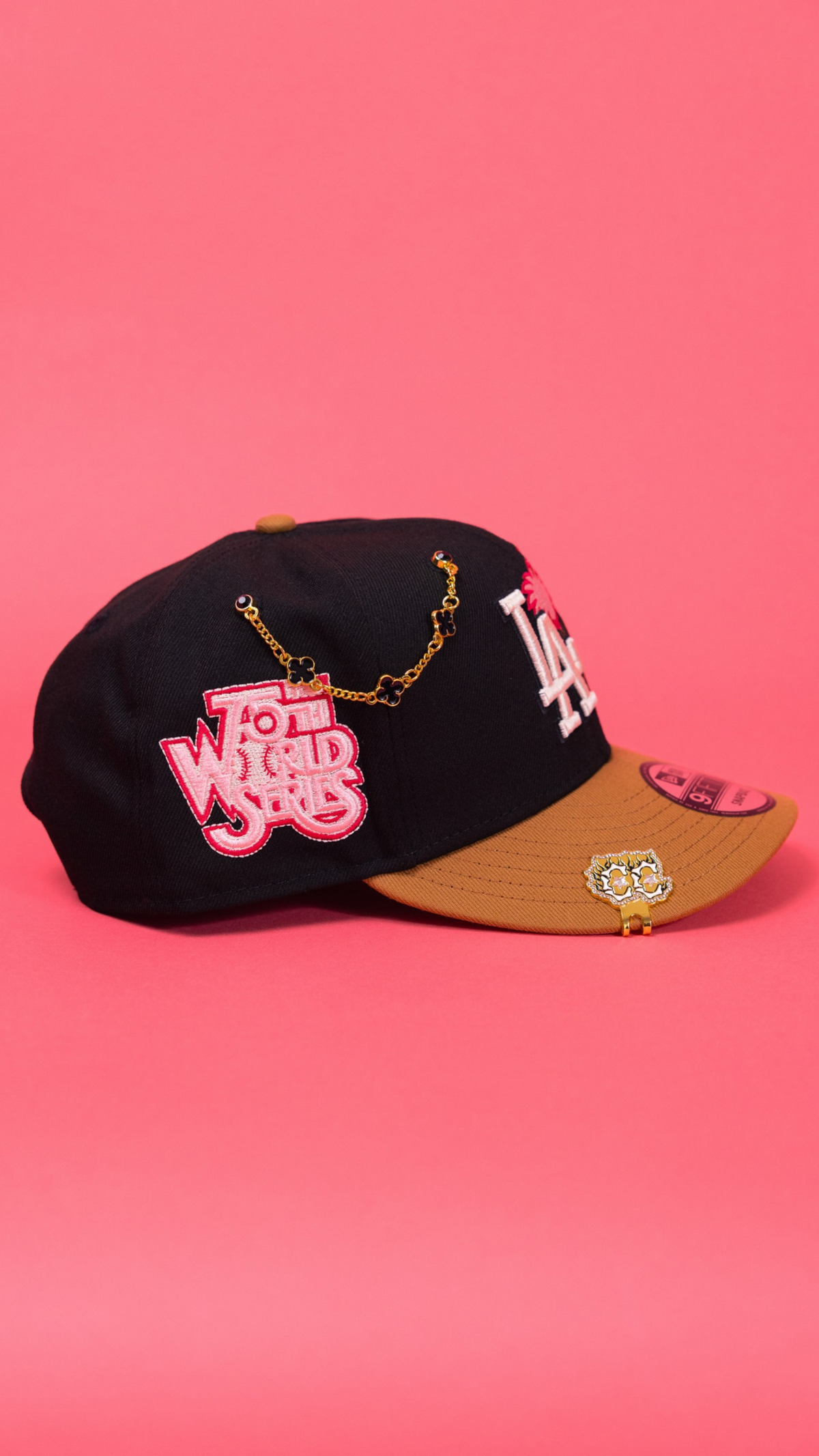 Dodgers Palm Tree 9Fifty Snapback - Black/Khaki
