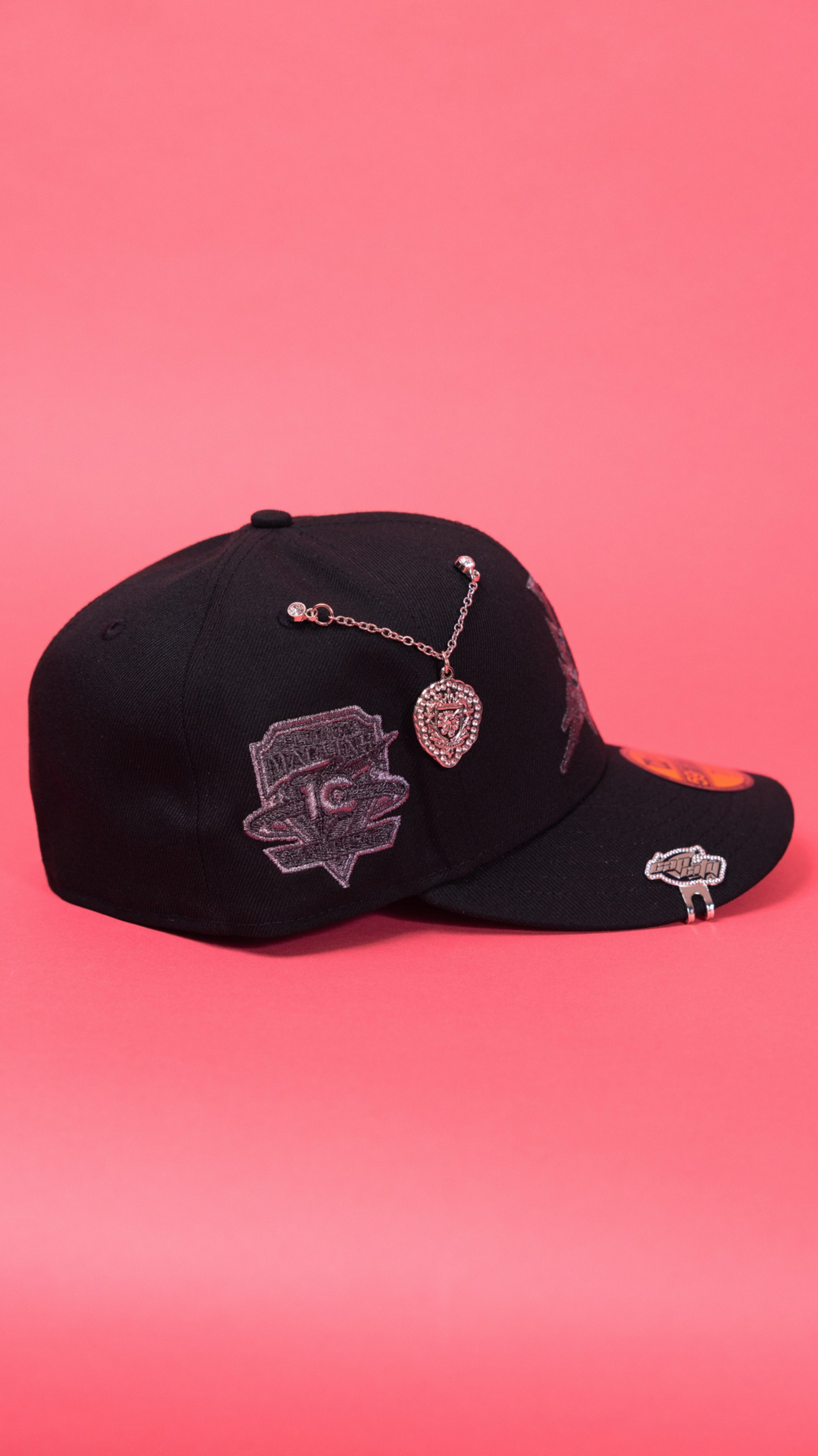 Miami Marlins Upside Down 59Fifty Fitted – Black
