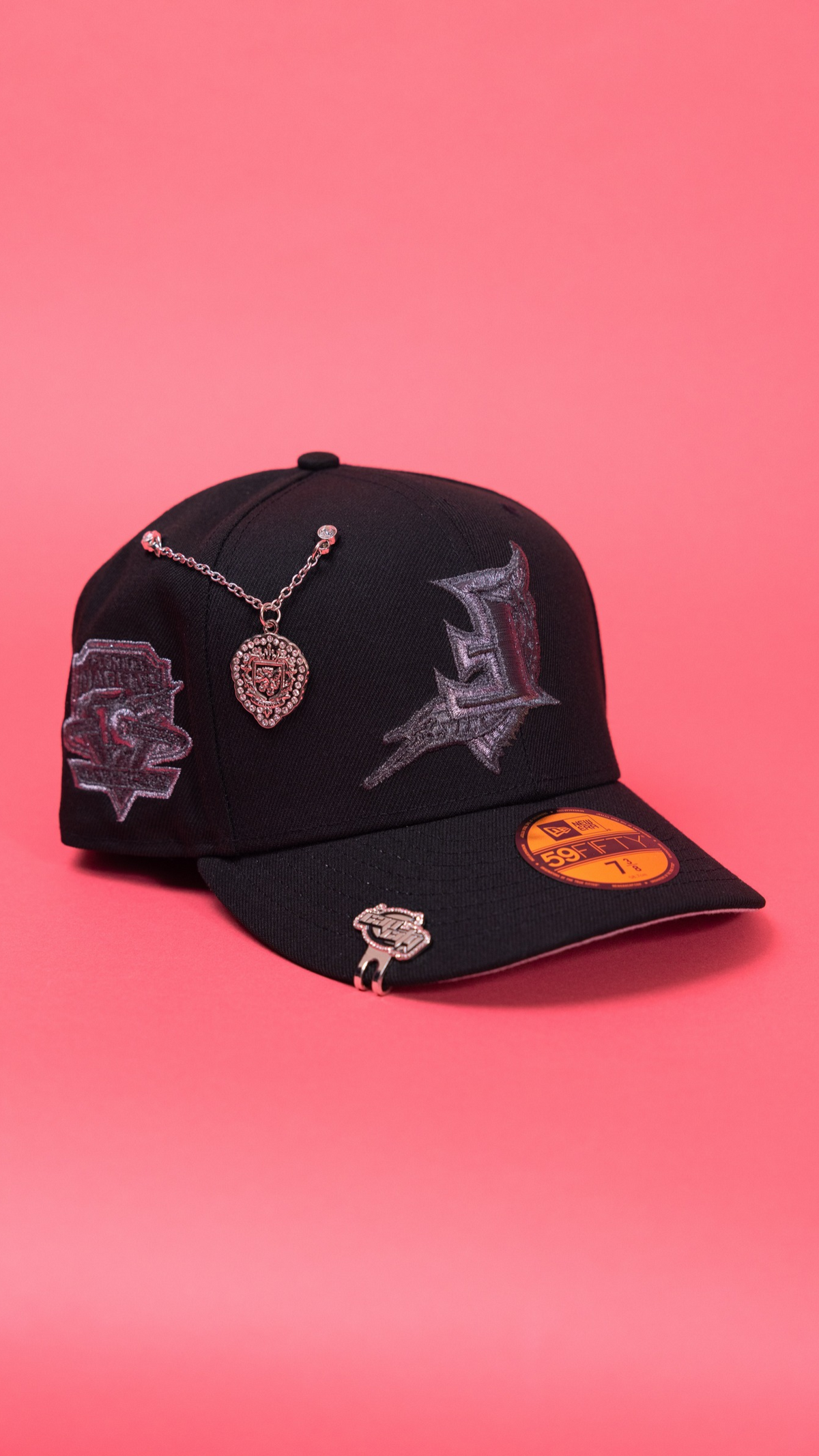 Miami Marlins Upside Down 59Fifty Fitted – Black