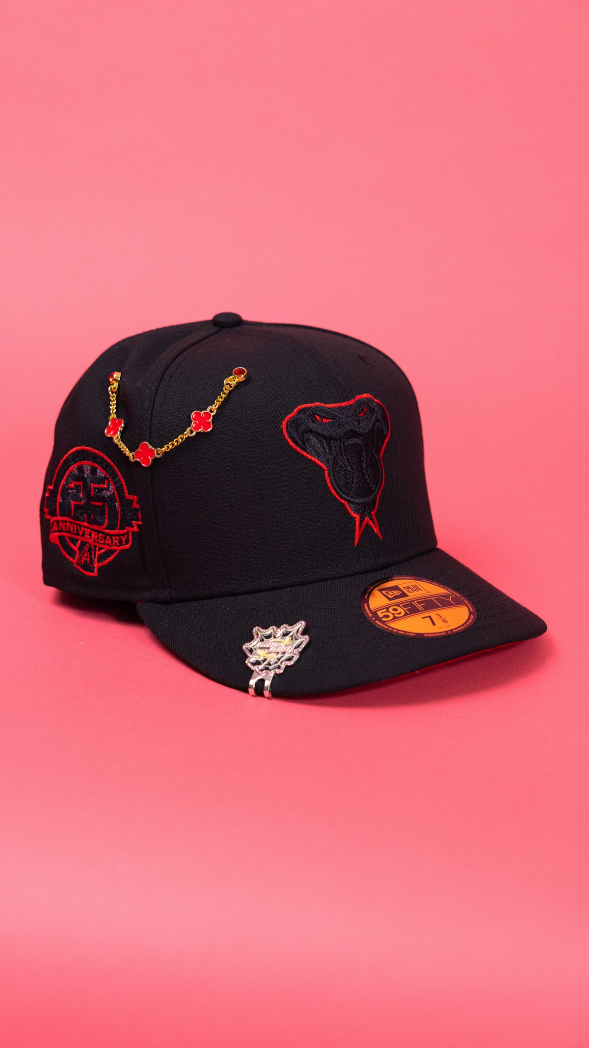 Arizona Diamondbacks Blacked Out 59Fifty Fitted – Black