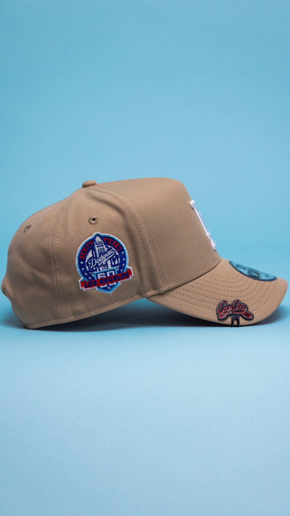 Dodgers Palm Tree 9Fifty A-frame - Beige