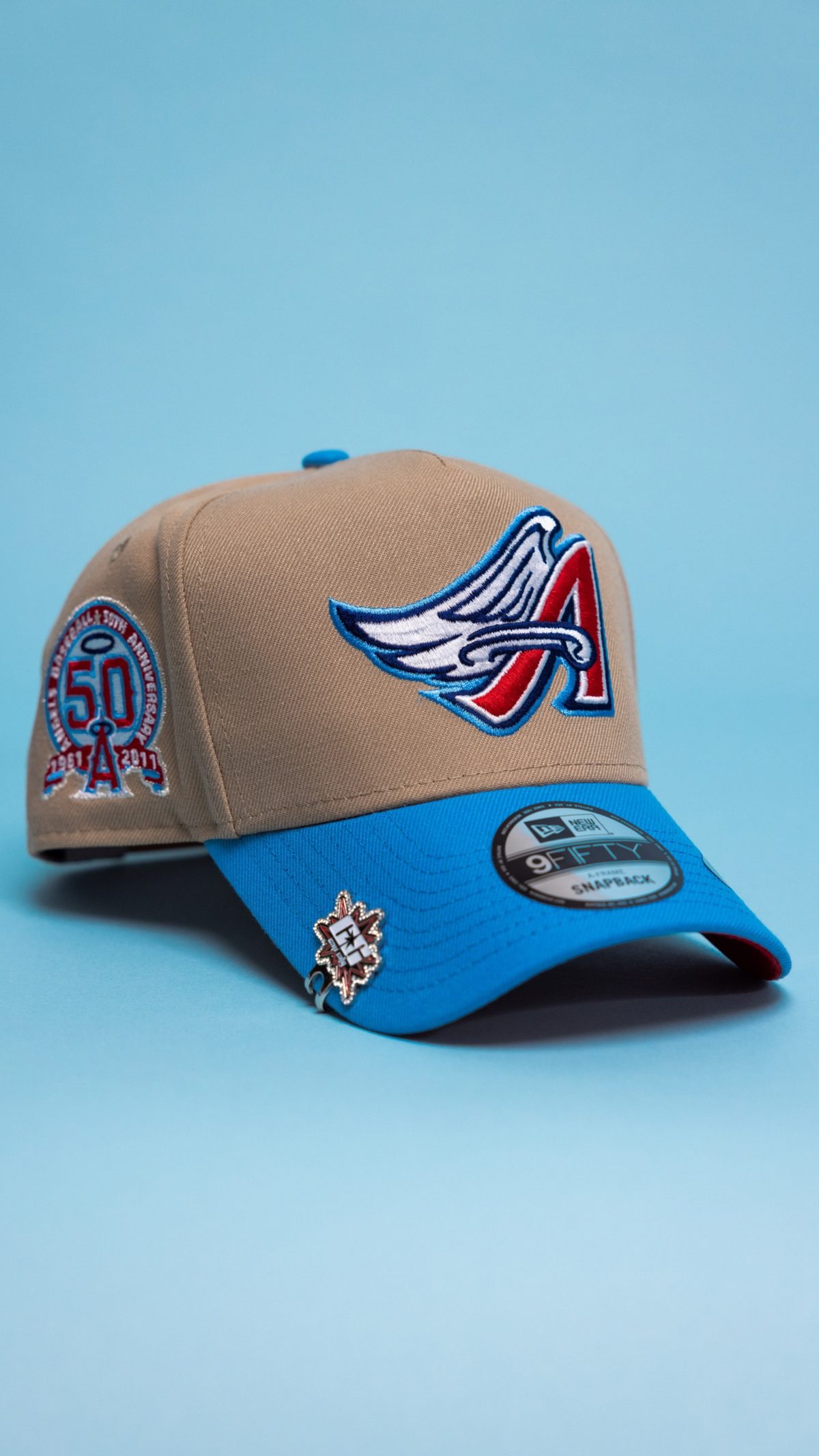 Anaheim Angels 9Fifty A-frame - Beige