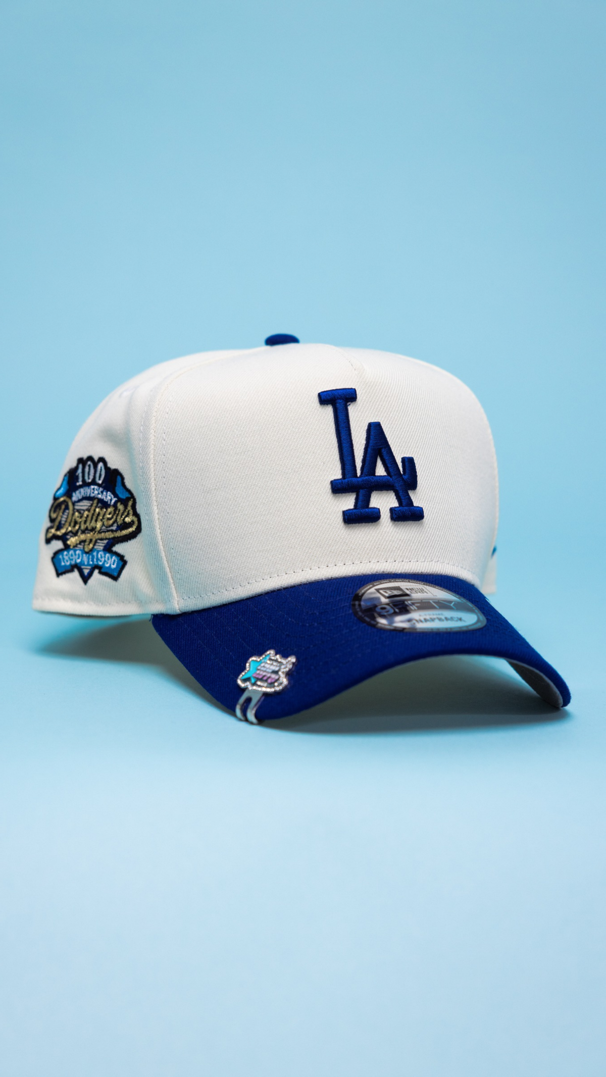 Dodgers 9Fifty A-frame - Chrome/Blue