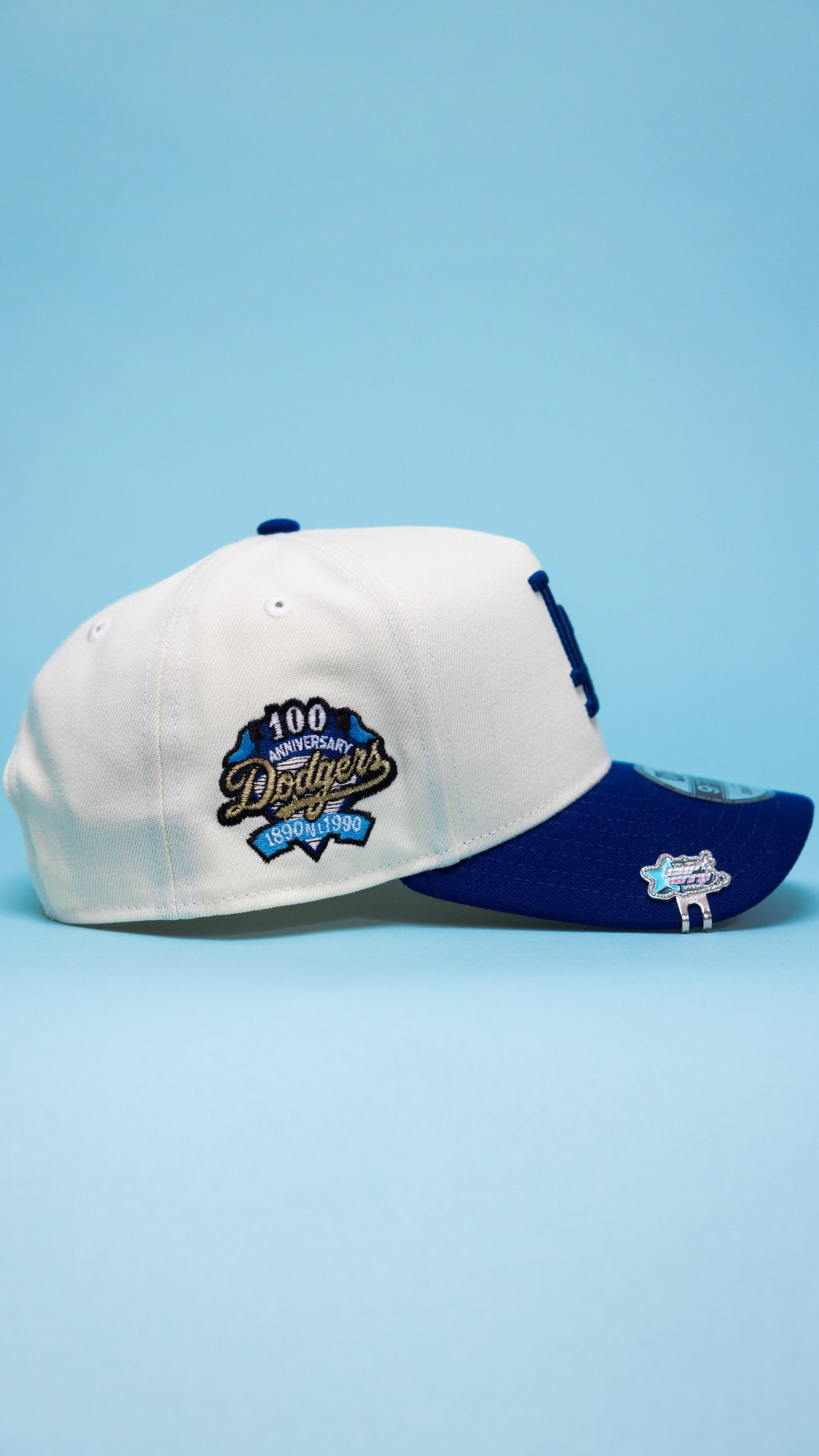 Dodgers 9Fifty A-frame - Chrome/Blue