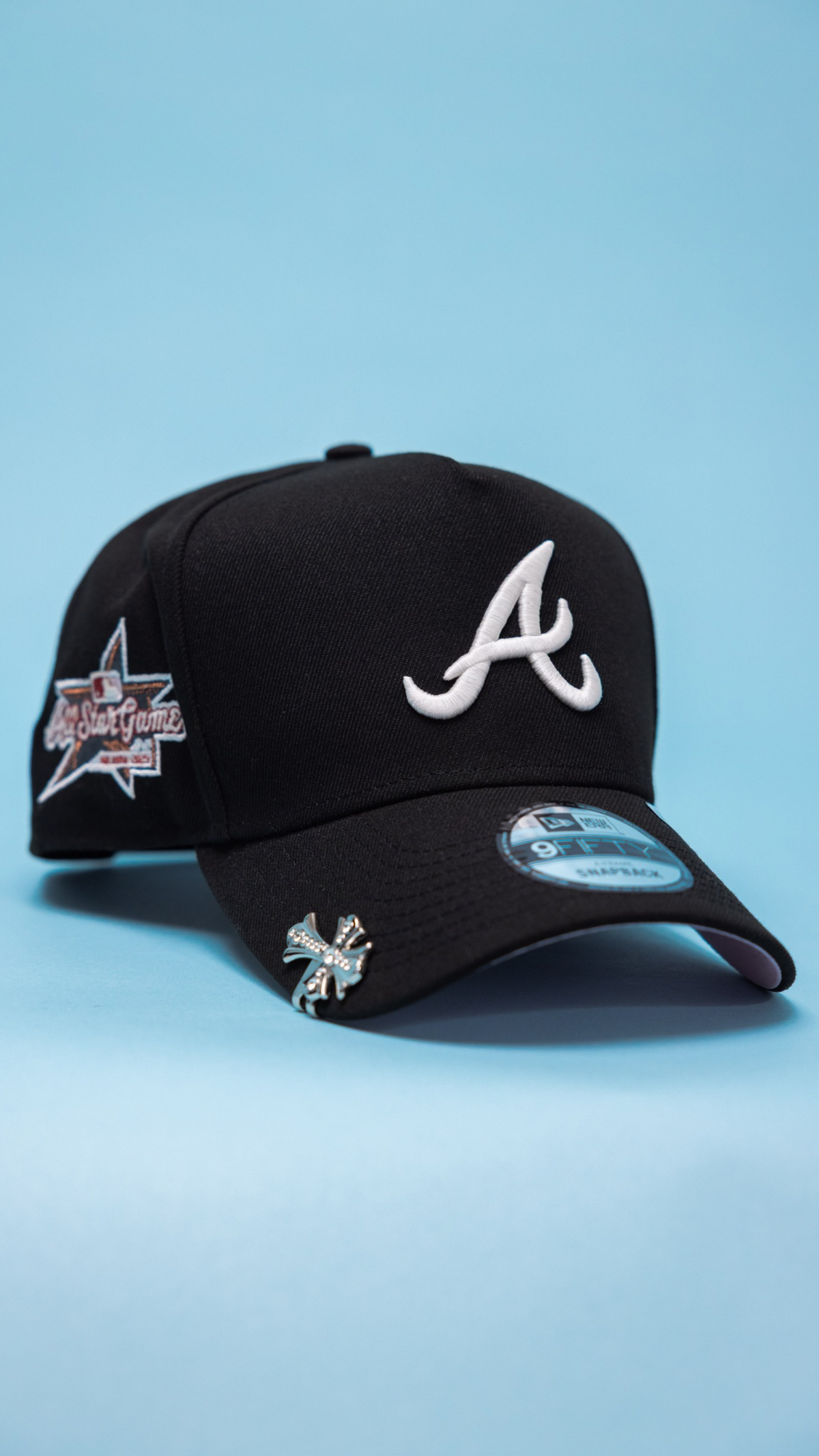 Atlanta Braves 9Fifty A-frame - Black