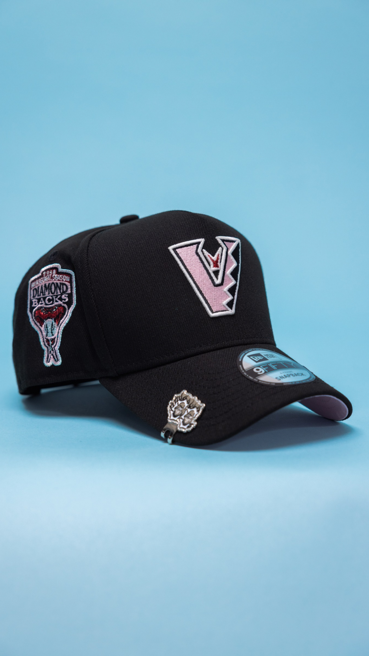 Arizona Diamondbacks Upside Down 9Fifty A-frame - Black