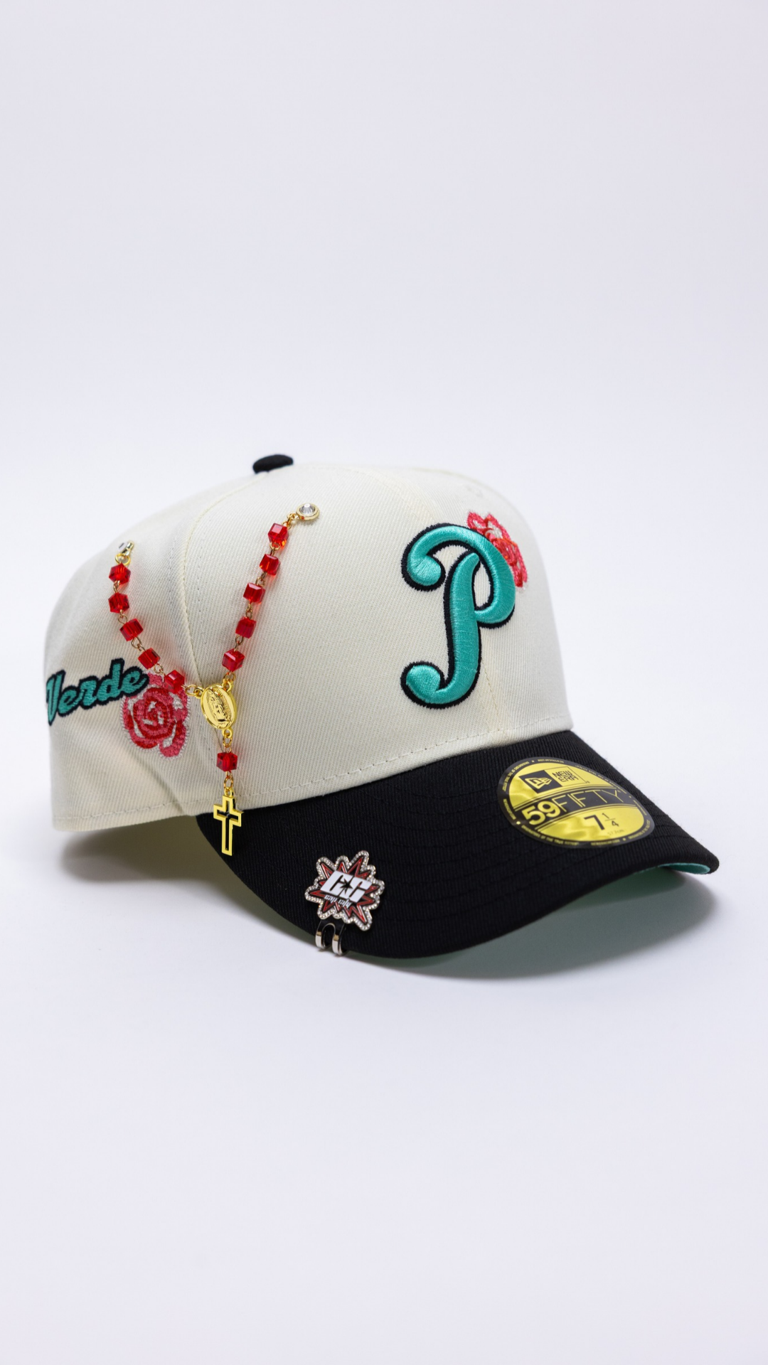 Pericos De Puebla 59Fifty Fitted – Chrome/Black