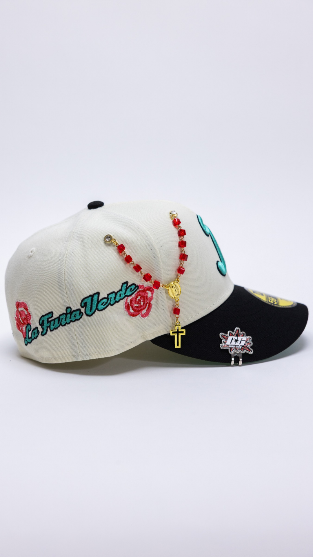 Pericos De Puebla 59Fifty Fitted – Chrome/Black