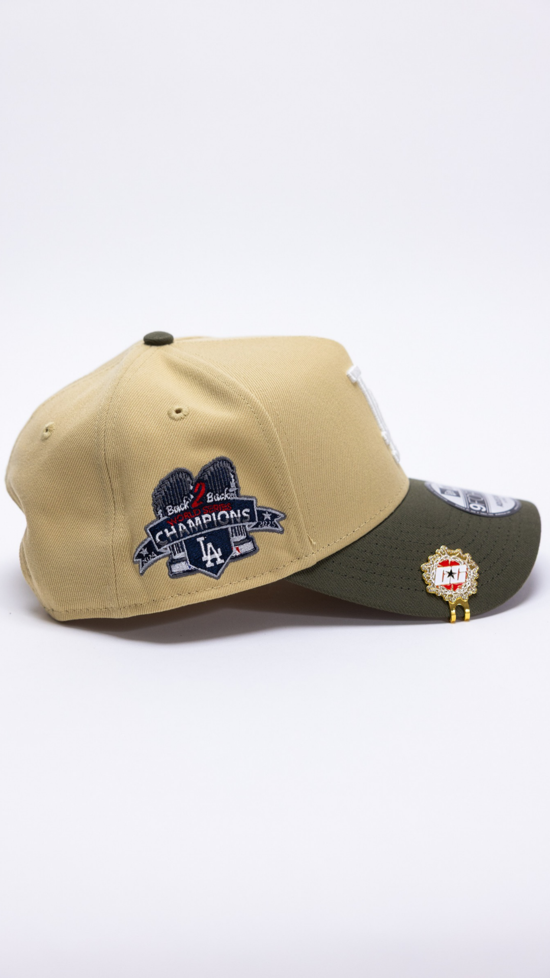 Los Angeles Dodgers 9Forty A-frame - Vegas Gold