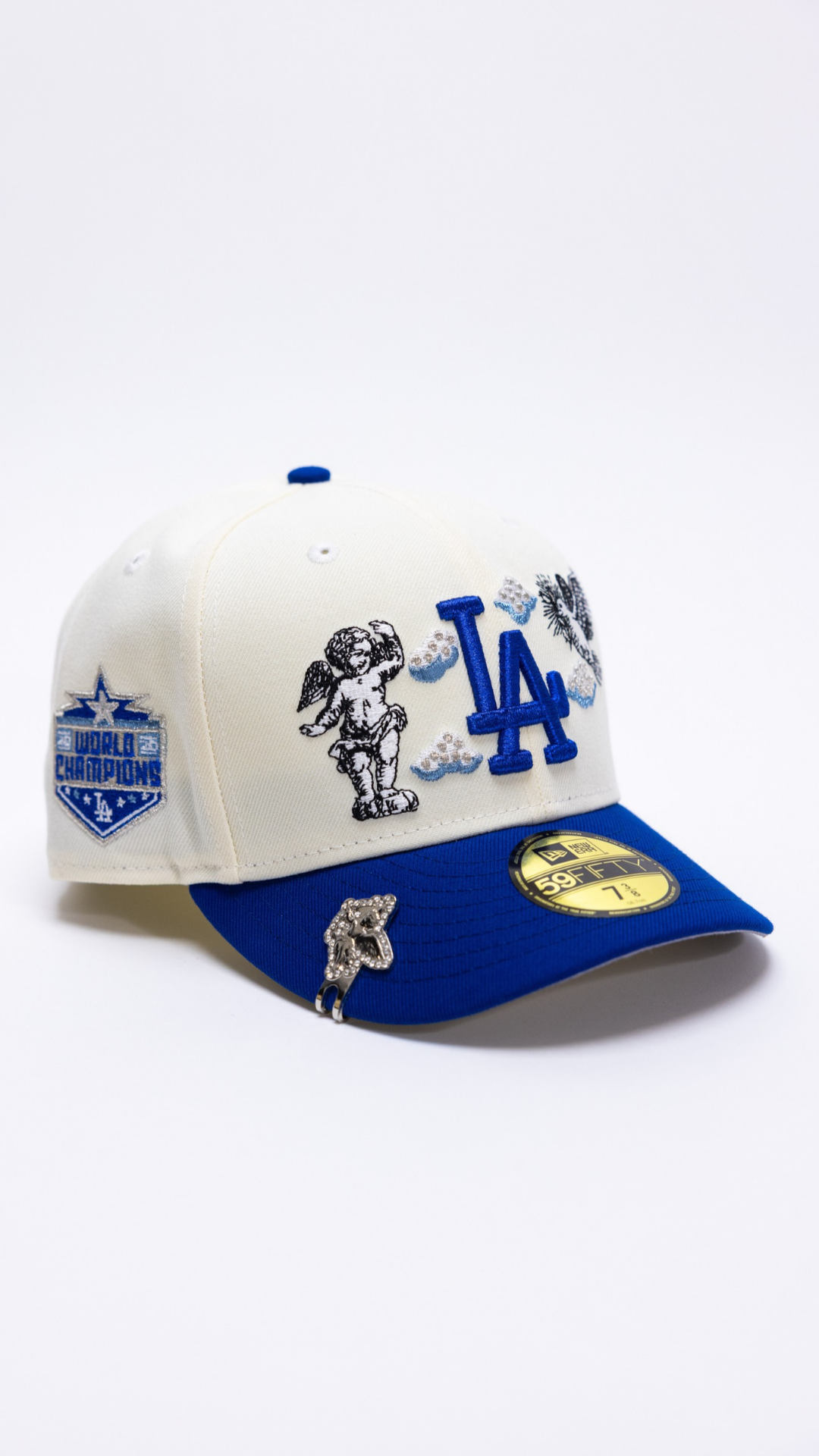 Dodgers Heavenly City 59Fifty Fitted – Chrome/Blue