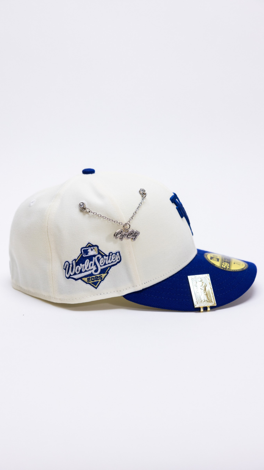 Dodgers Upside Down 59Fifty Fitted – Chrome/Blue