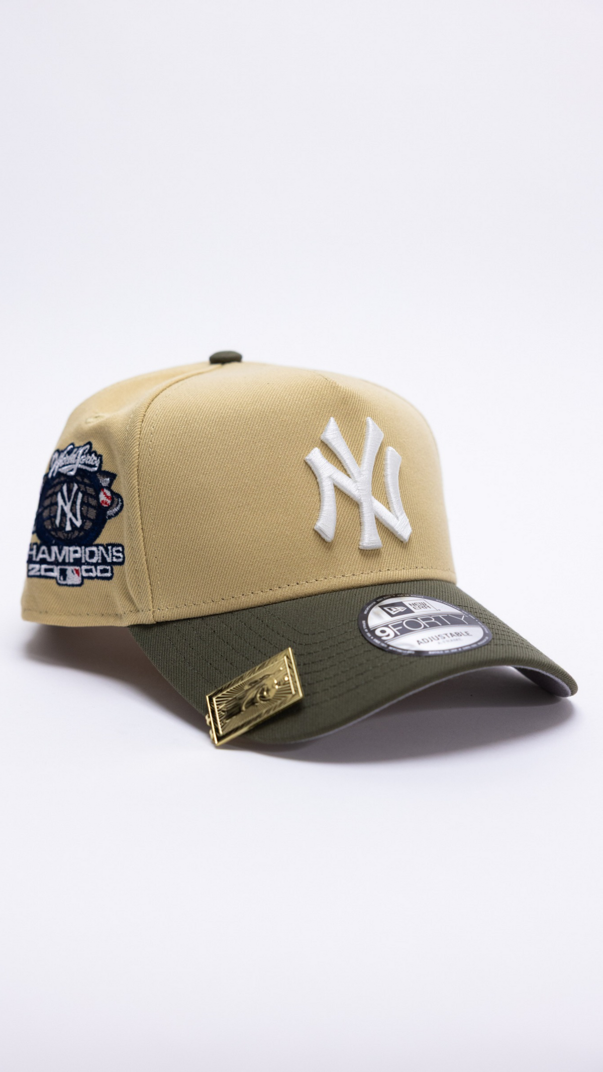 New York Yankees 9Forty A-frame - Vegas Gold