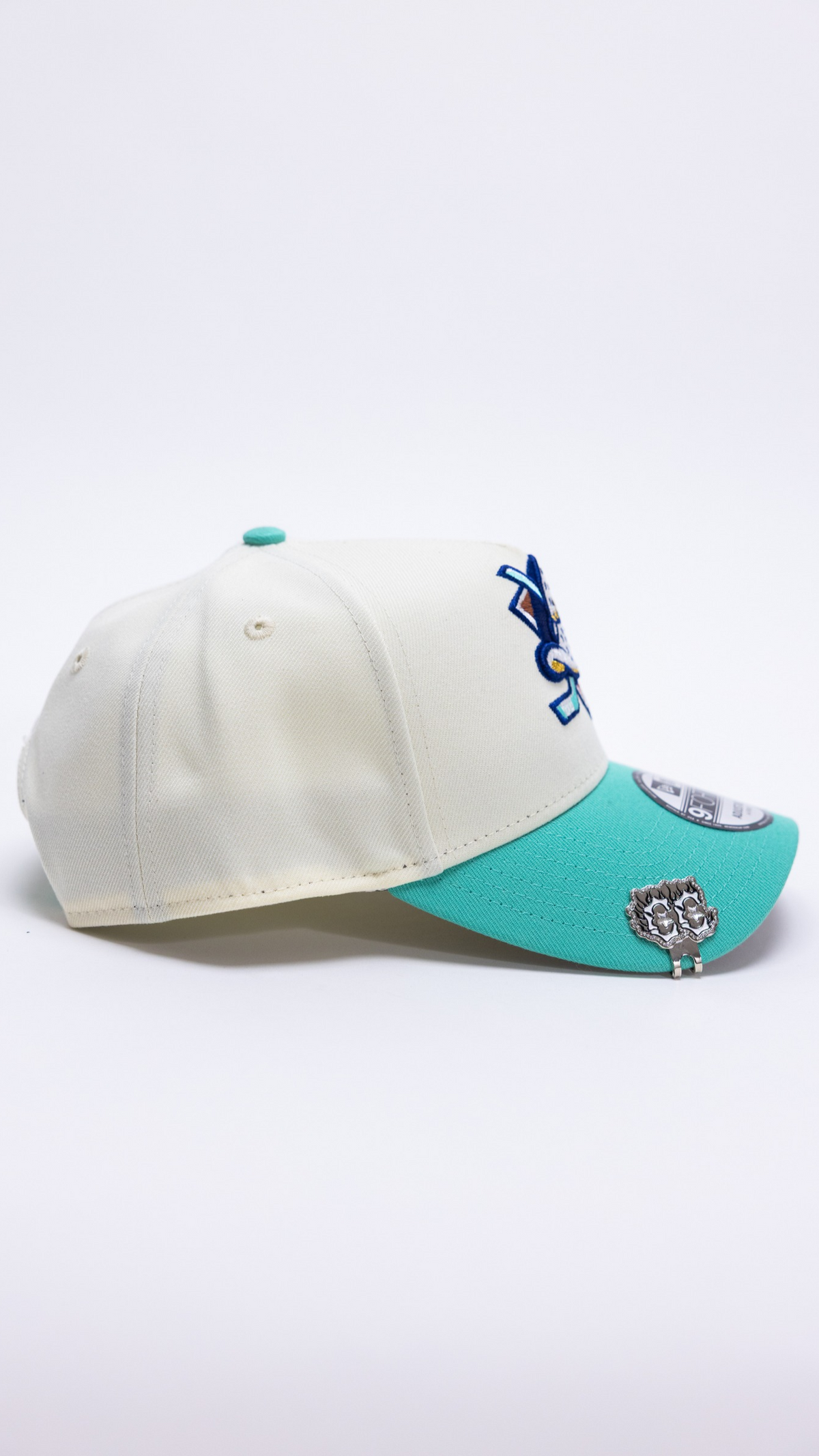 Anaheim Ducks 9Forty A-frame - Chrome/Teal