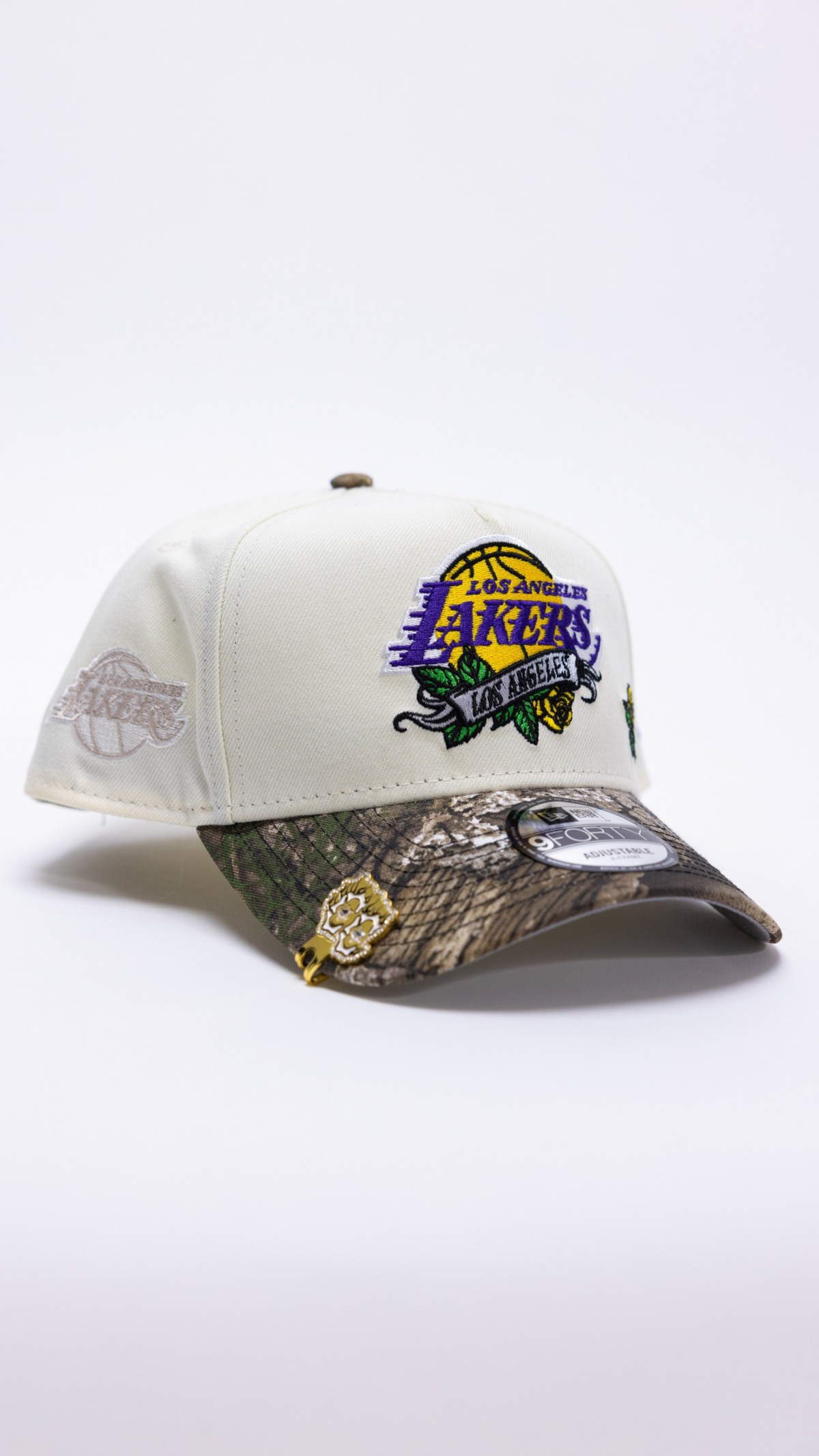 Los Angeles Lakers 9Forty A-frame - Chrome/Realtree
