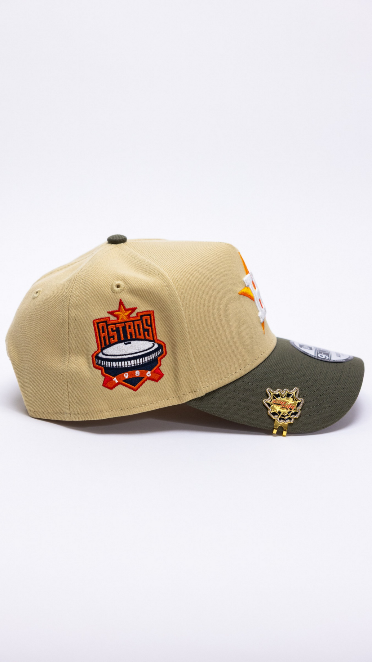 Houston Astros 9Forty A-frame - Vegas Gold
