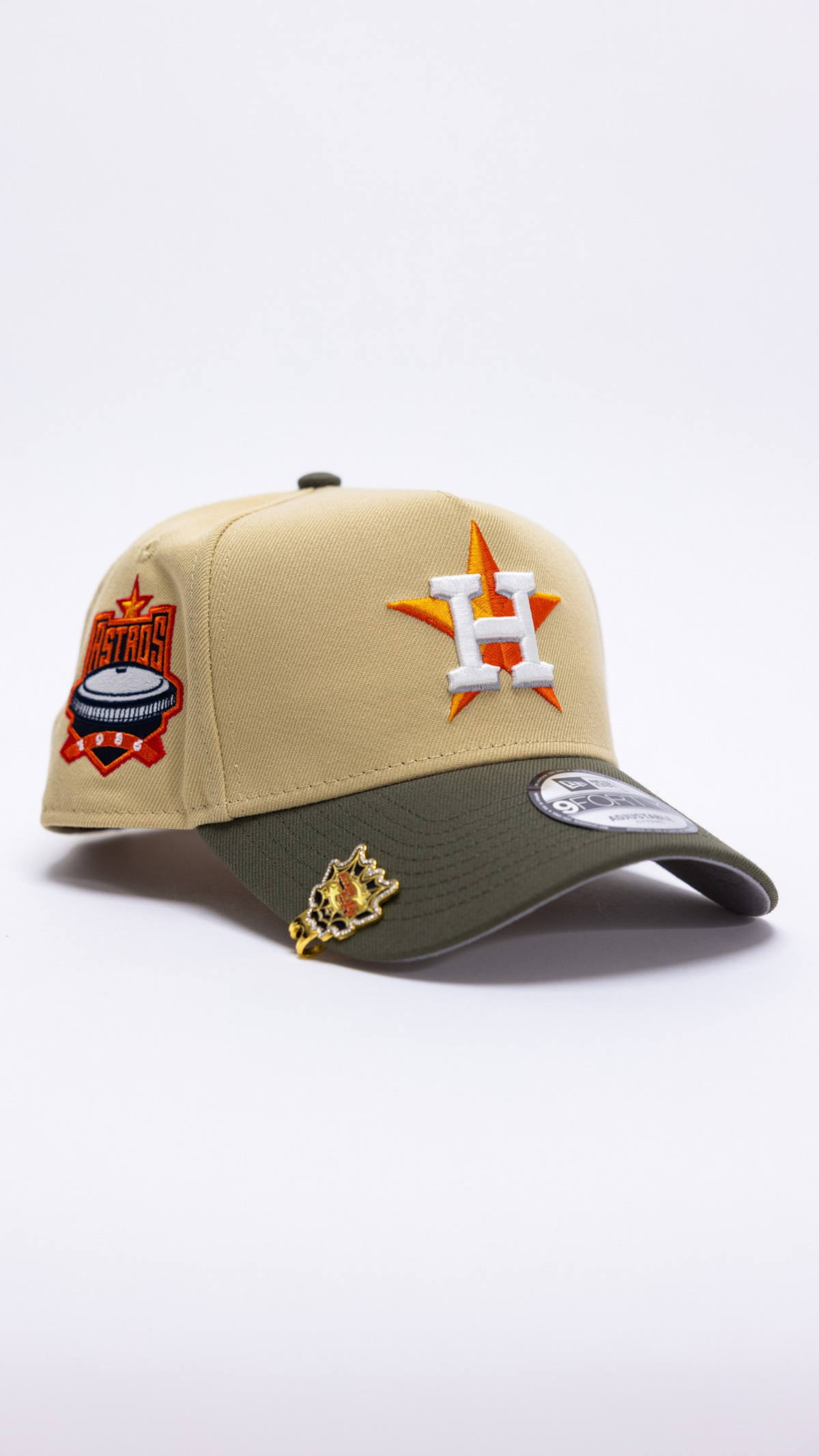 Houston Astros 9Forty A-frame - Vegas Gold