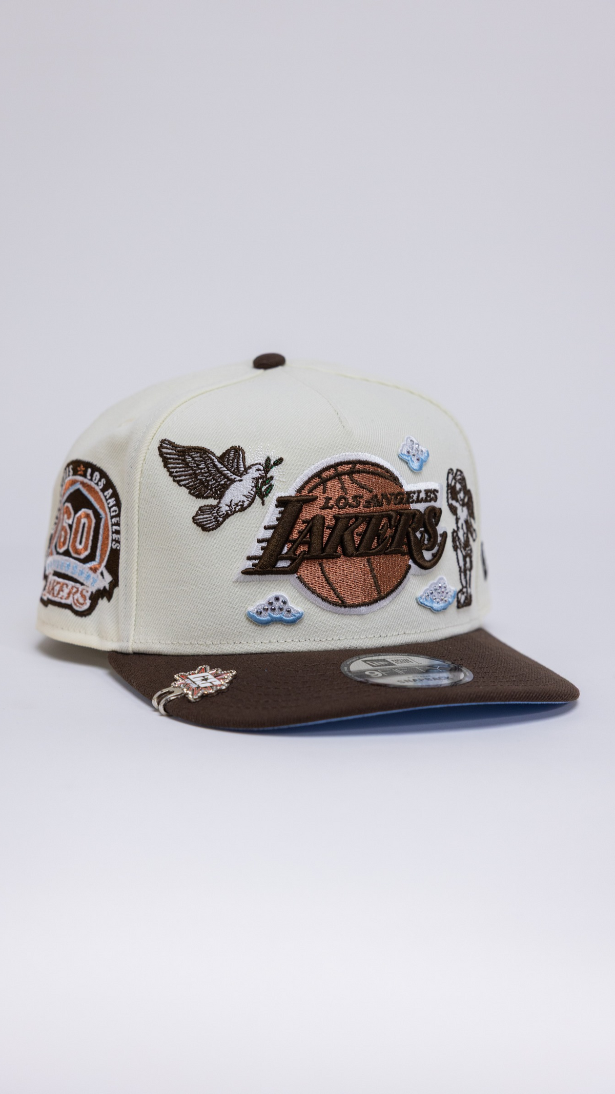 Los Angeles Lakers Heavenly City 2.0 9Fifty A-frame - Chrome/Brown