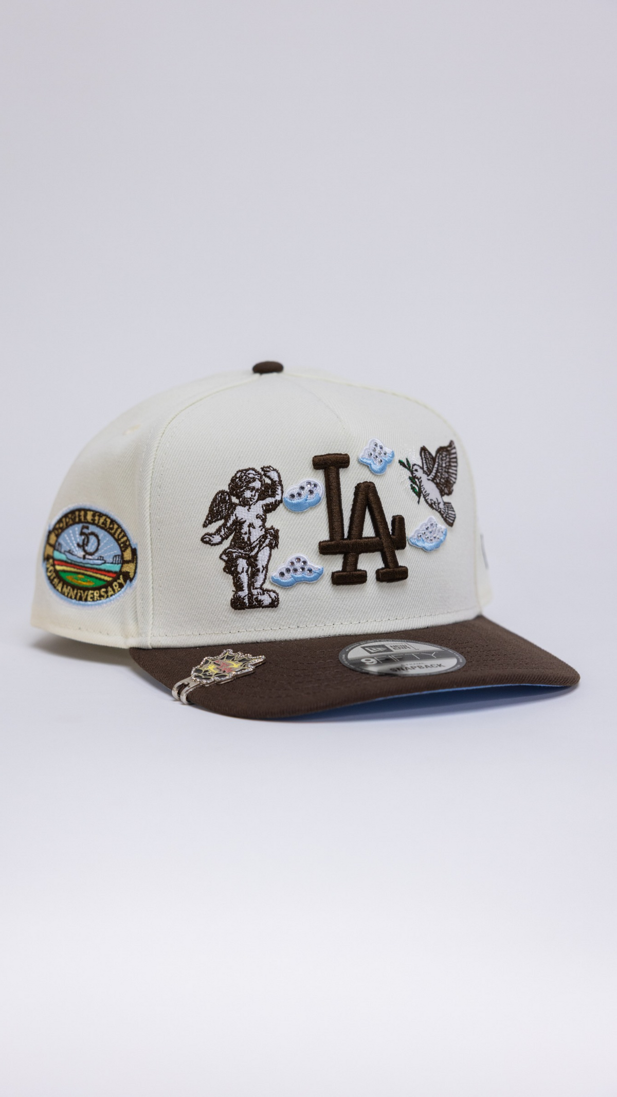 Los Angeles Dodgers Heavenly City 2.0 9Fifty A-frame - Chrome/Brown
