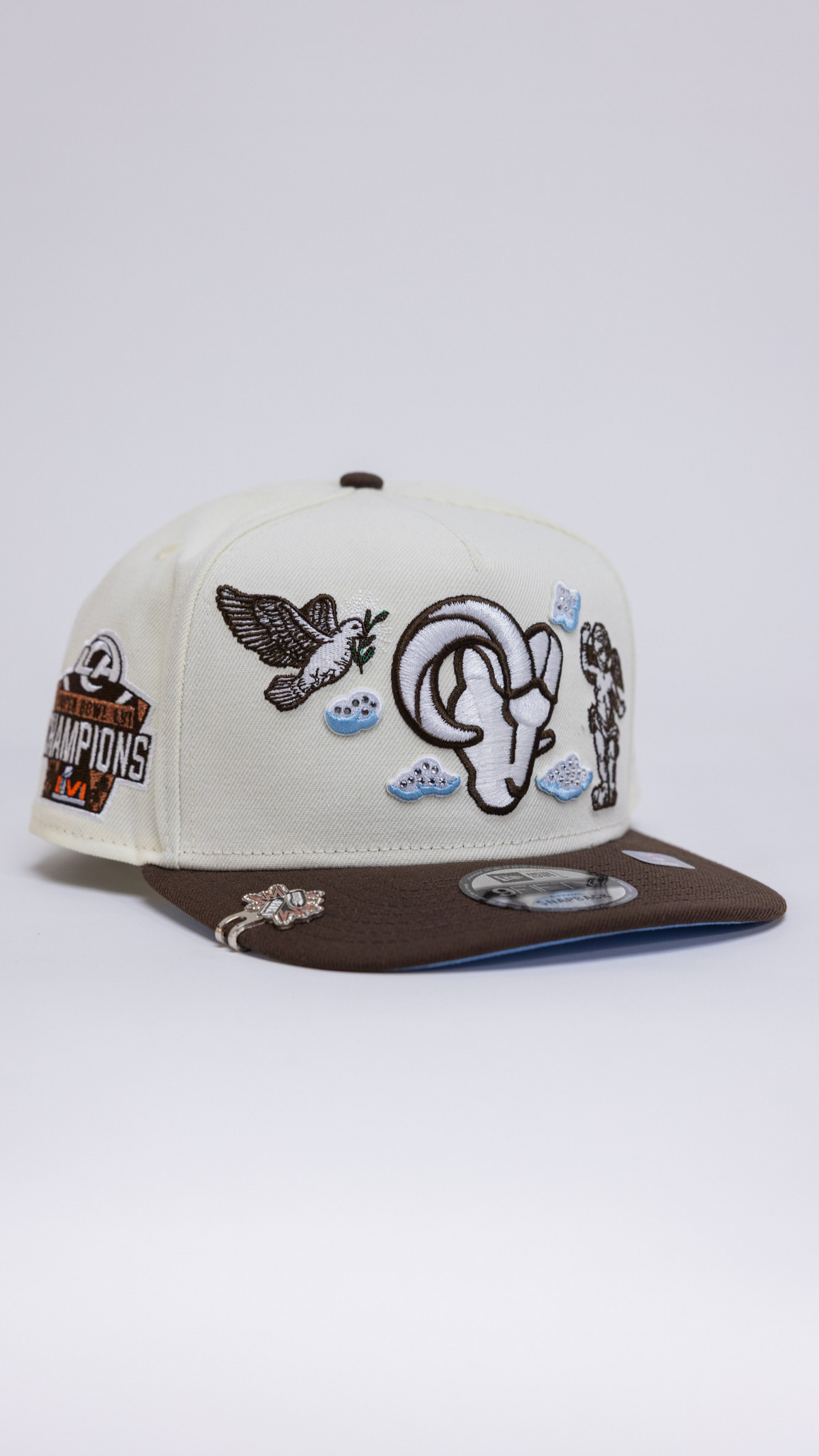 Los Angeles Rams Heavenly City 2.0 9Fifty A-frame - Chrome/Brown