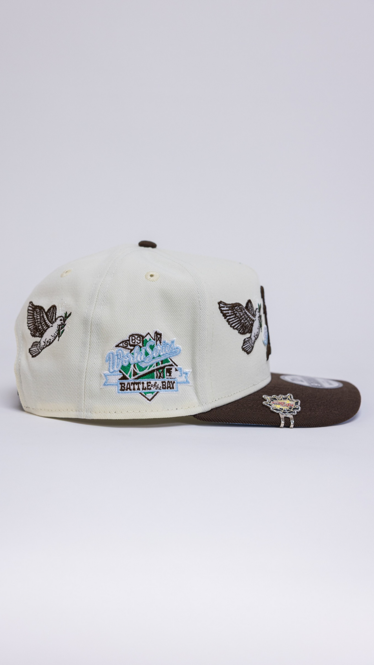 Oakland Athletics Heavenly City 2.0 9Fifty A-frame - Chrome/Brown