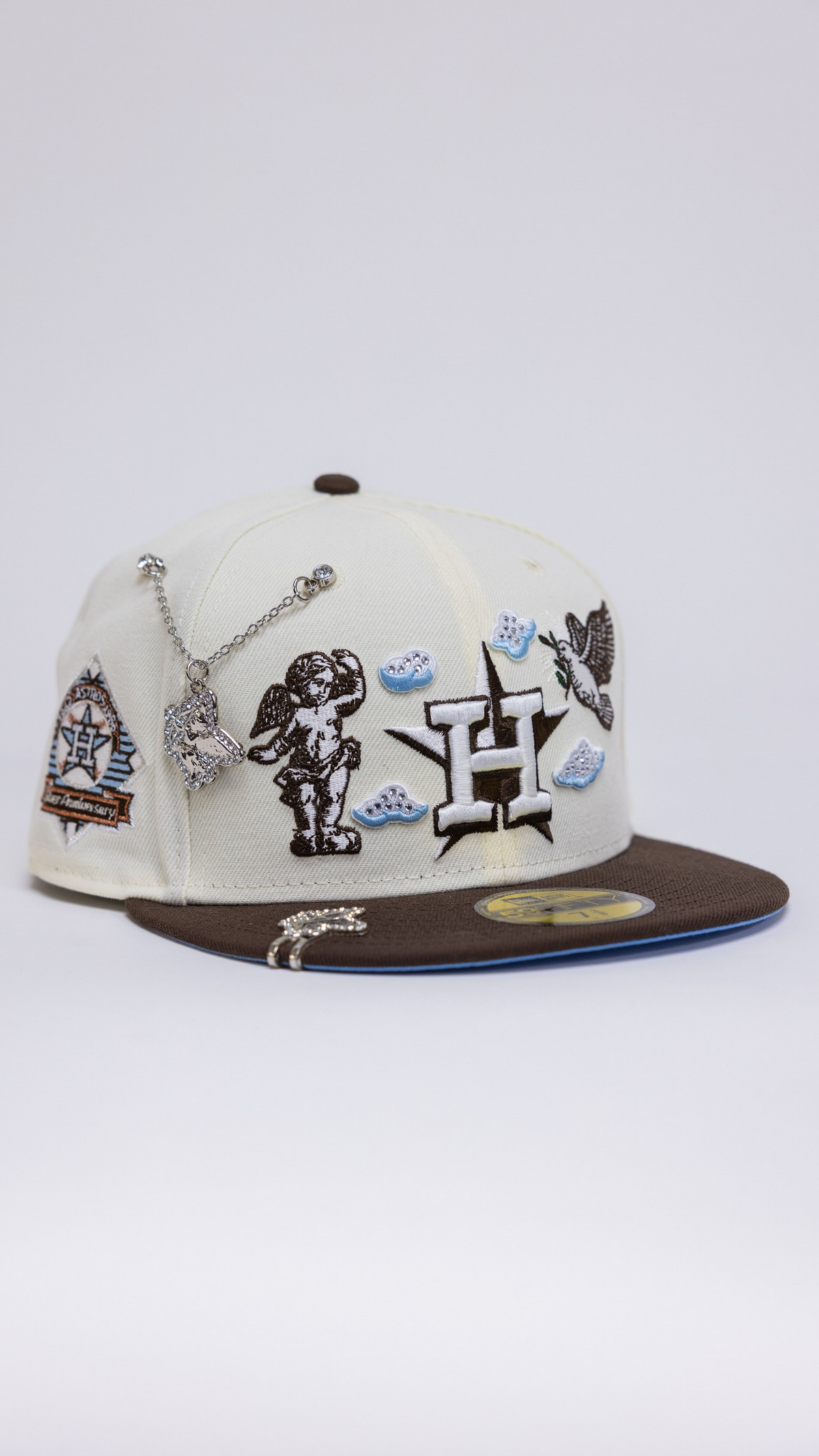 Houston Astros Heavenly City 2.0 59Fifty Fitted – Chrome/Brown