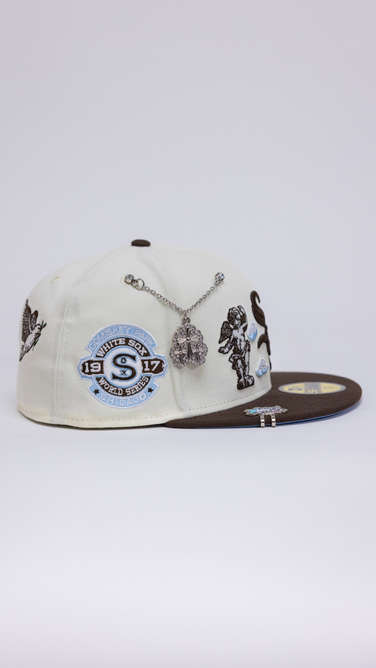 Chicago White Sox Heavenly City 2.0 59Fifty Fitted – Chrome/Brown