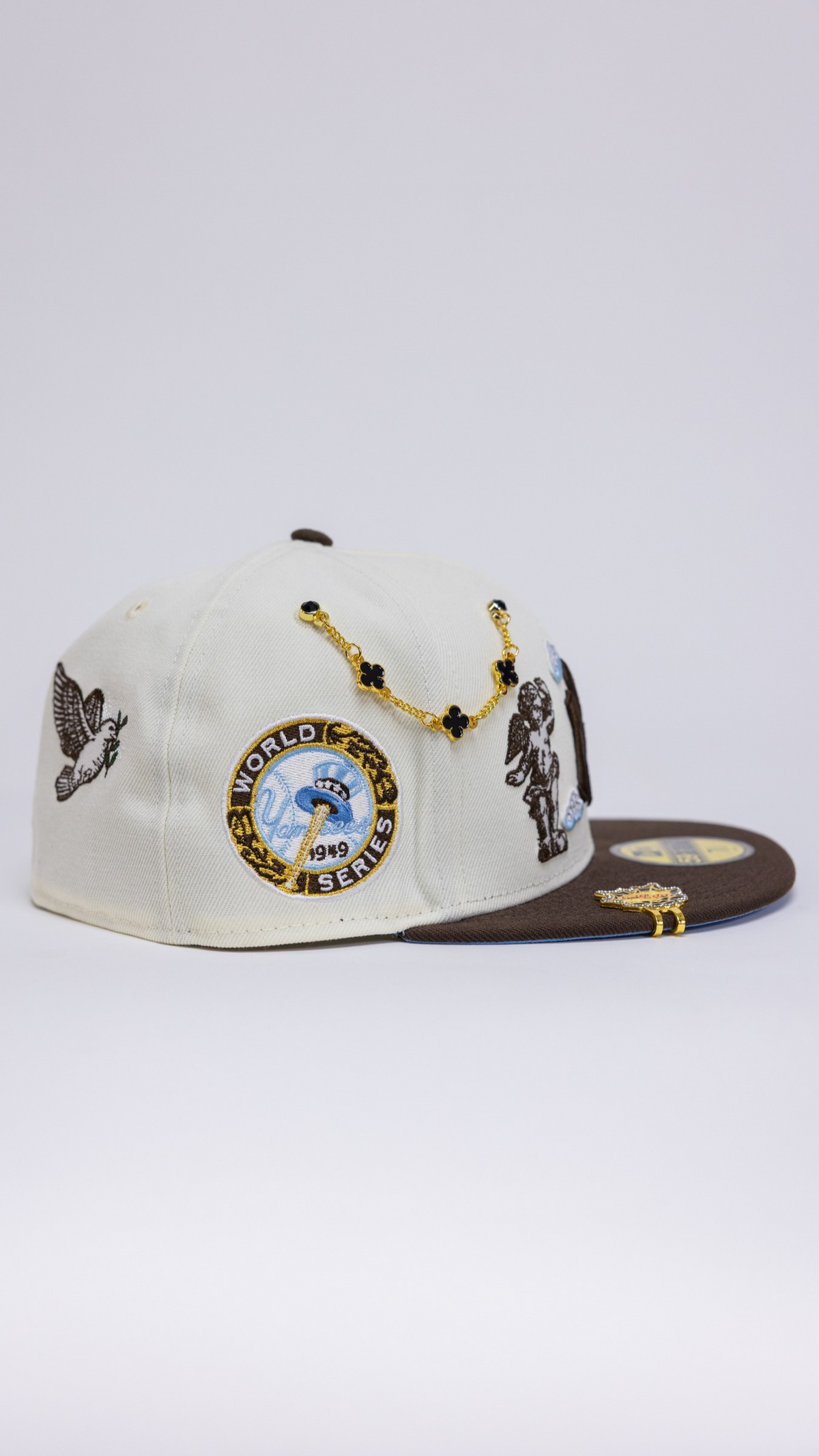 New York Yankees Heavenly City 2.0 59Fifty Fitted – Chrome/Brown