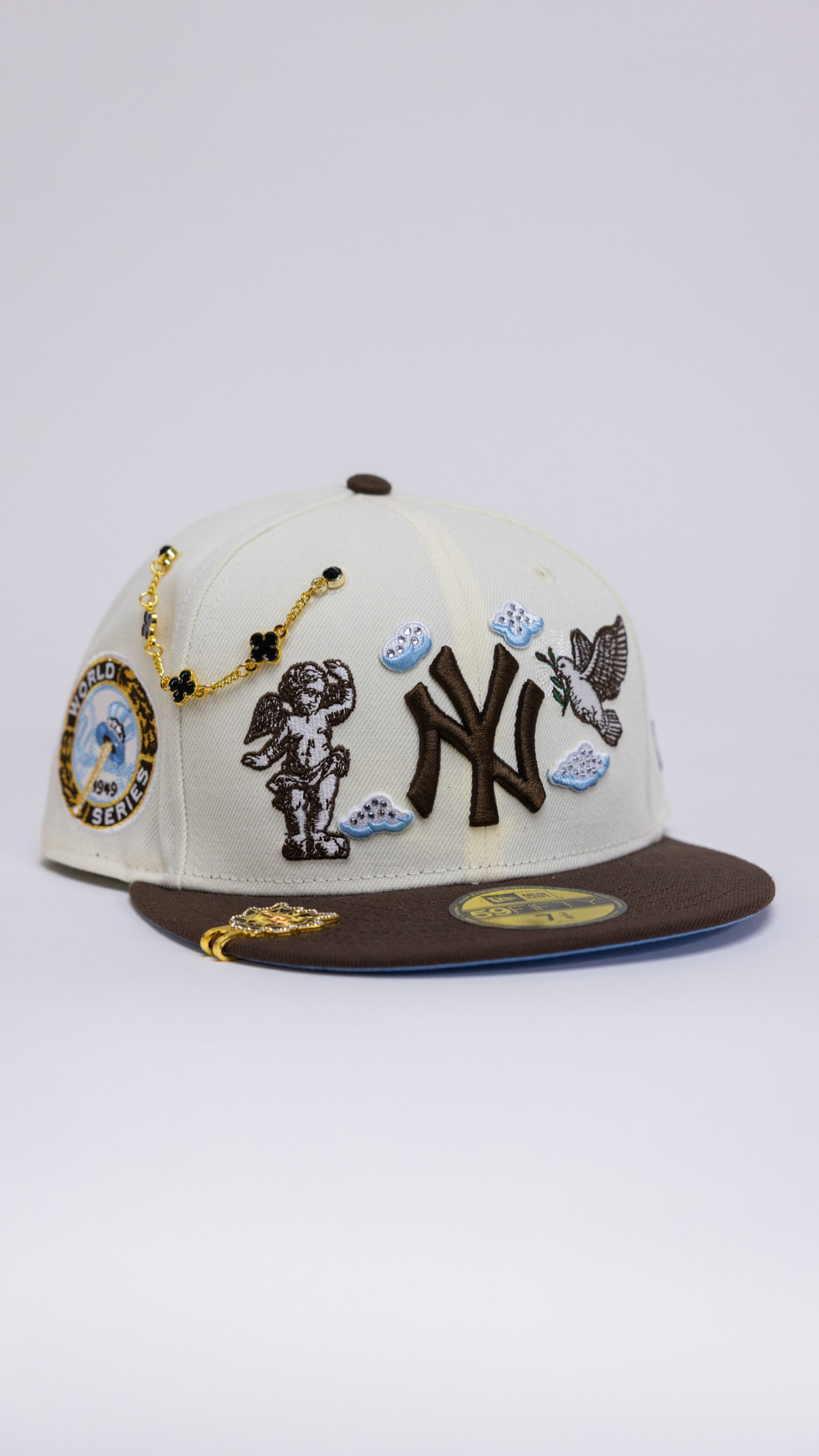 New York Yankees Heavenly City 2.0 59Fifty Fitted – Chrome/Brown