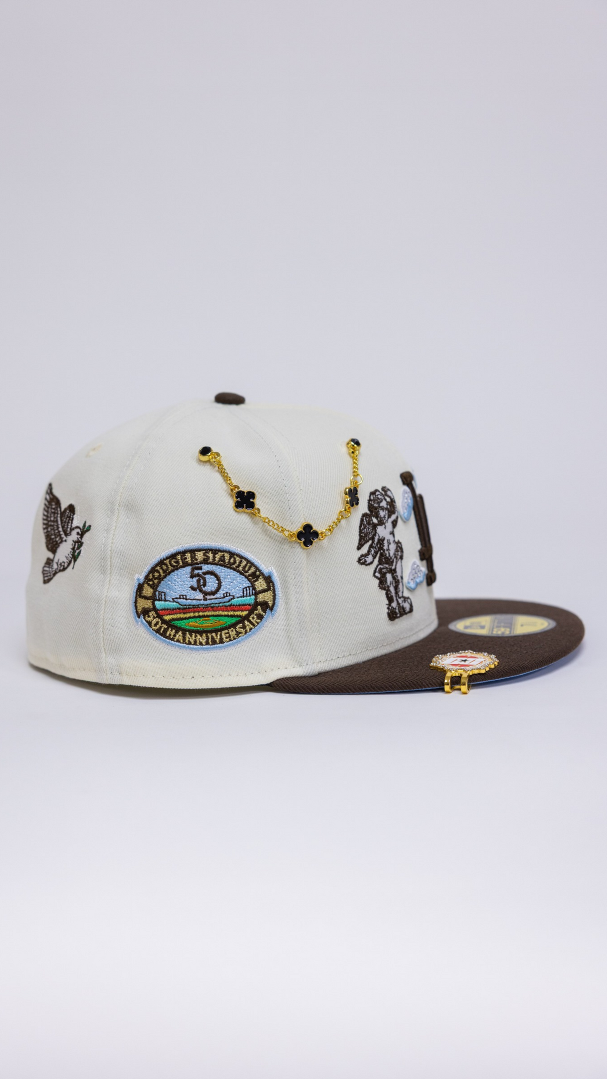 Los Angeles Dodgers Heavenly City 2.0 59Fifty Fitted – Chrome/Brown