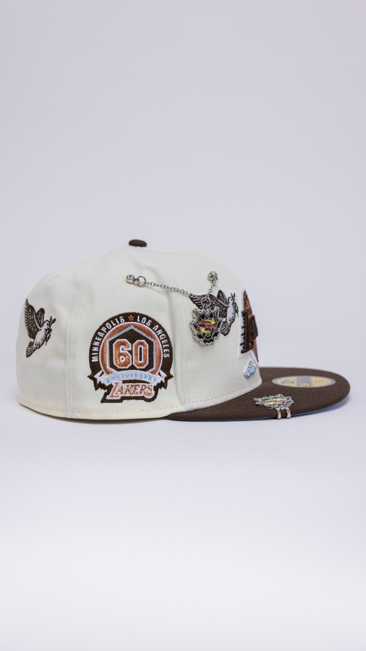 Los Angeles Lakers Heavenly City 2.0 59Fifty Fitted – Chrome/Brown