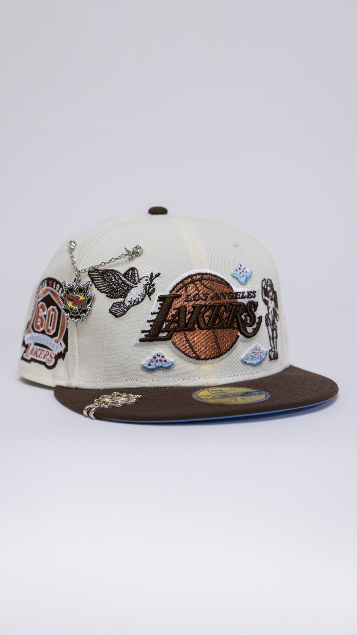 Los Angeles Lakers Heavenly City 2.0 59Fifty Fitted – Chrome/Brown