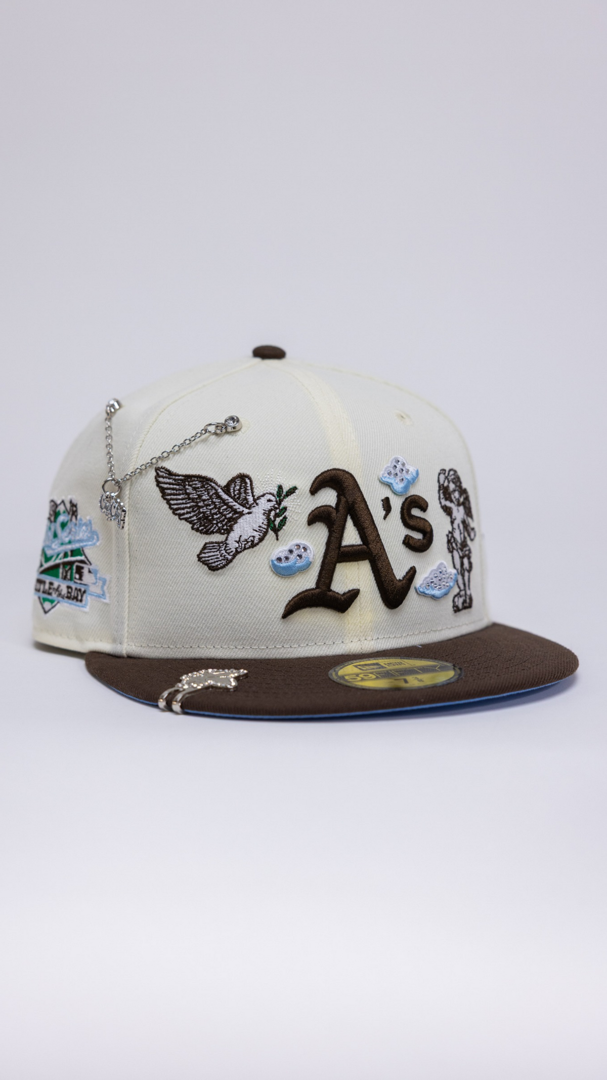 Oakland Athletics Heavenly City 2.0 59Fifty Fitted – Chrome/Brown