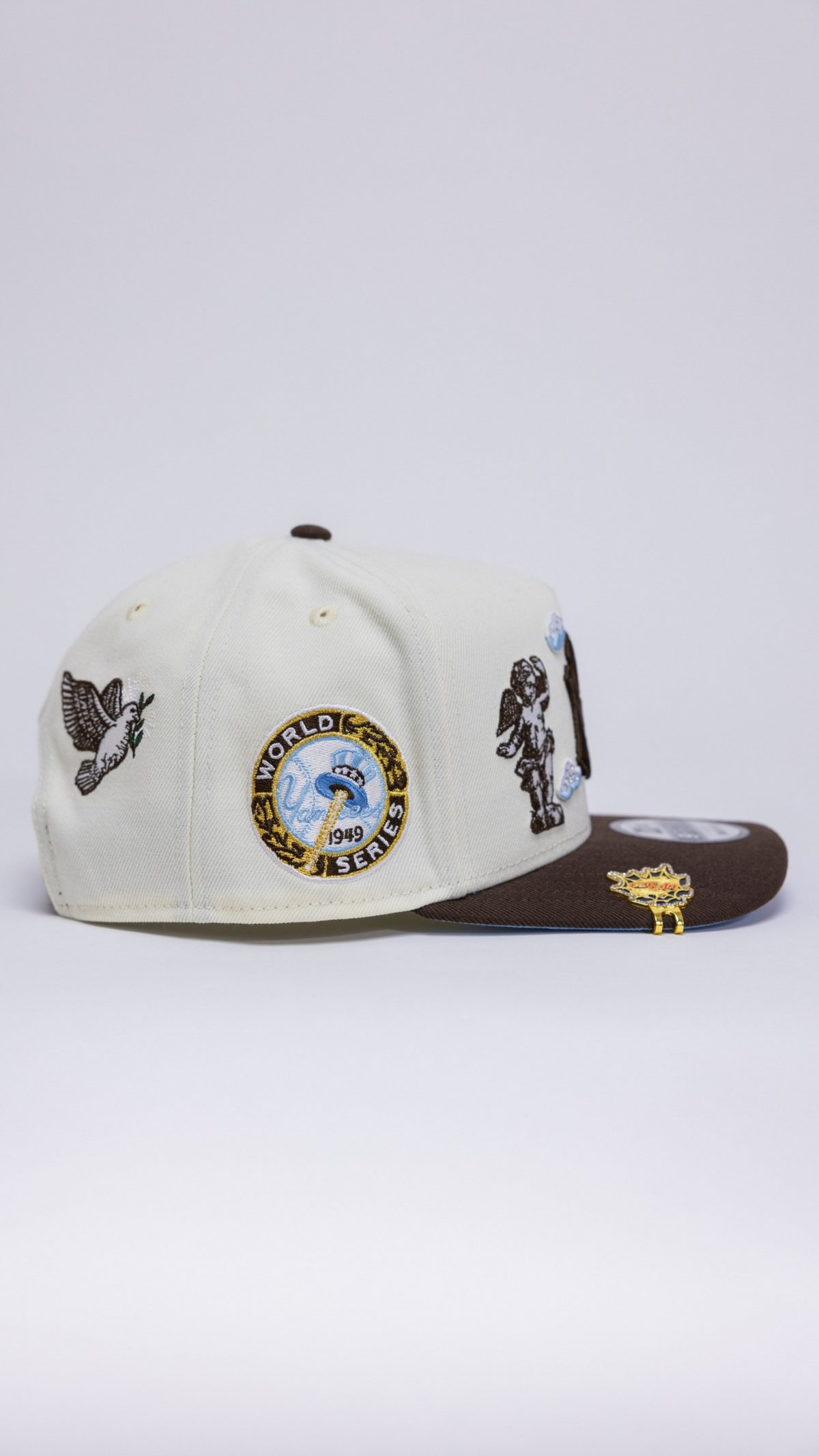 New York Yankees Heavenly City 2.0 9Fifty A-frame - Chrome/Brown
