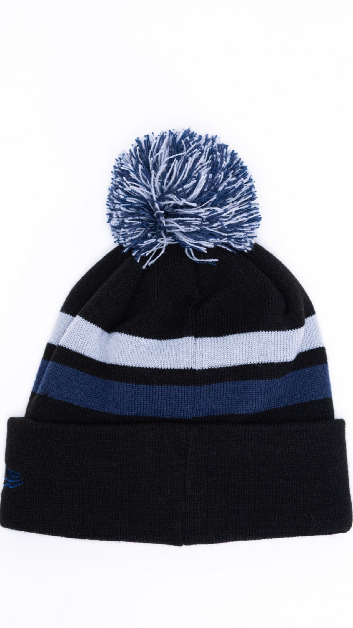 Dallas Cowboys Pom Pom Knit Beanie - Black