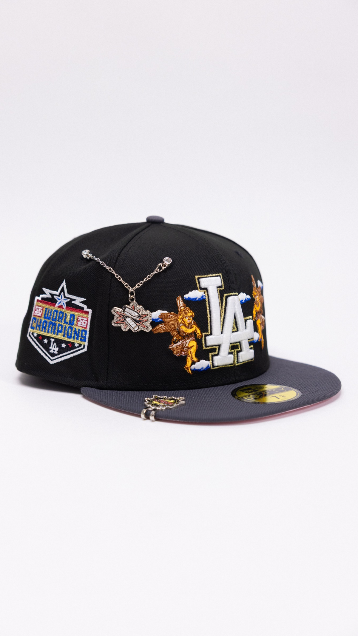Los Angeles Dodgers City of Angels 59Fifty Fitted – Black/Grey