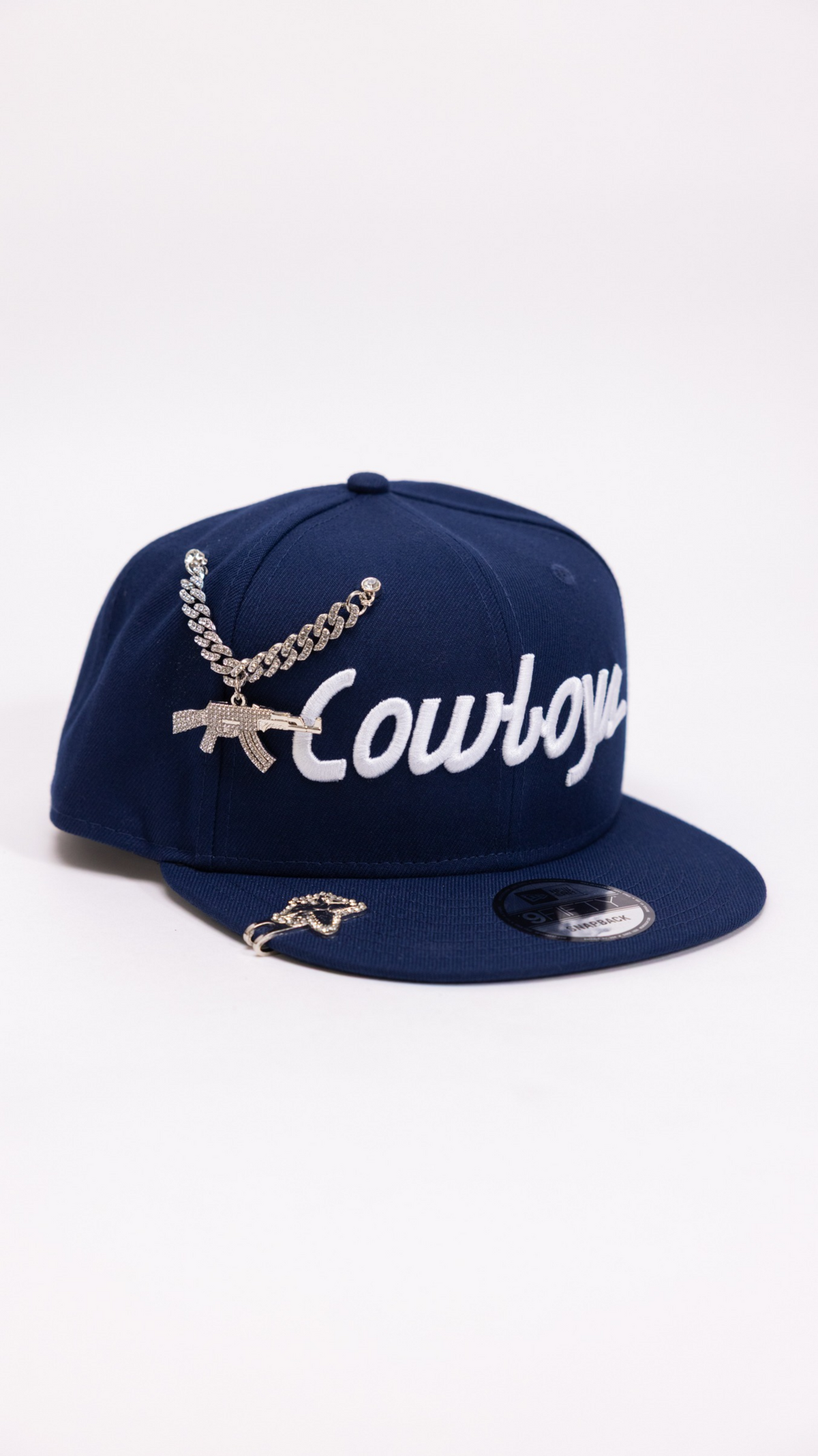 Dallas Cowboys Script 9Fifty Snapback – Navy