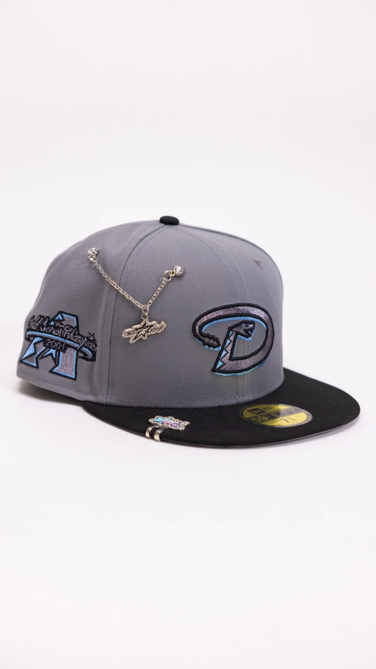 Arizona Diamondbacks 59Fifty Fitted – Grey/Black
