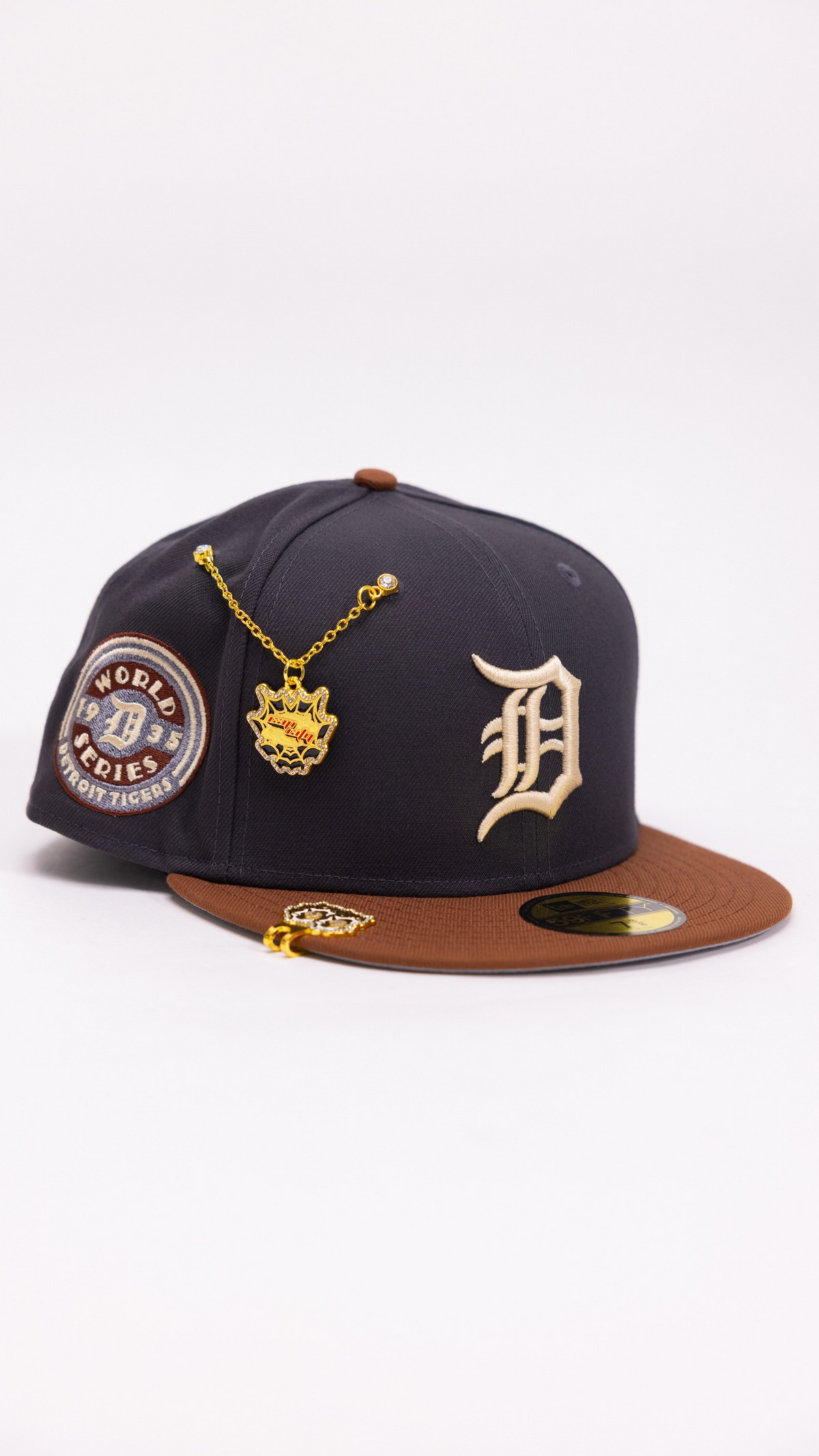 Detroit Tigers 59Fifty Fitted – Grey/Khaki