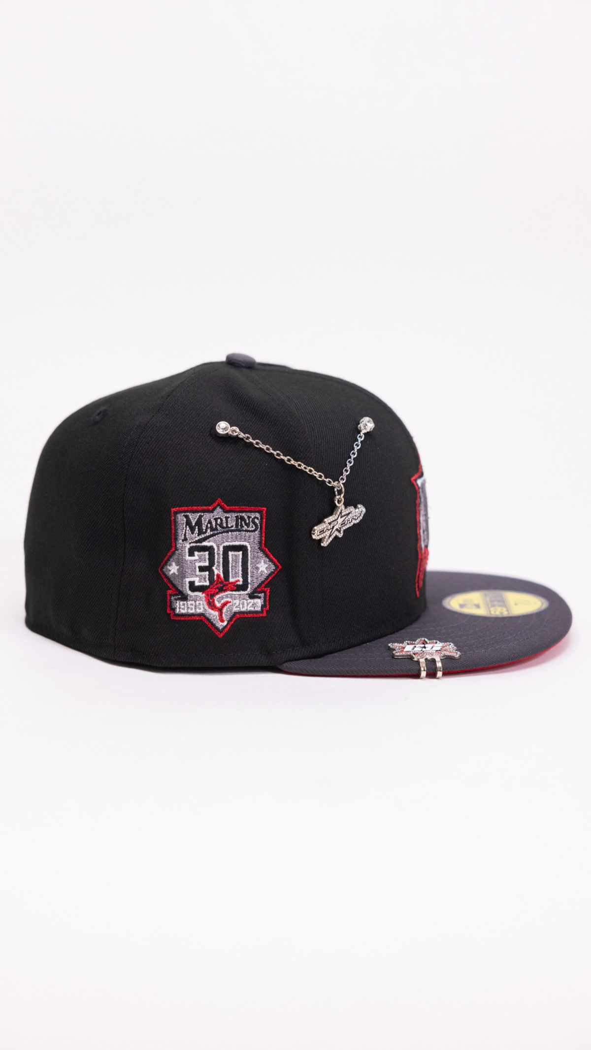 Miami Marlins 59Fifty Fitted – Black/Grey