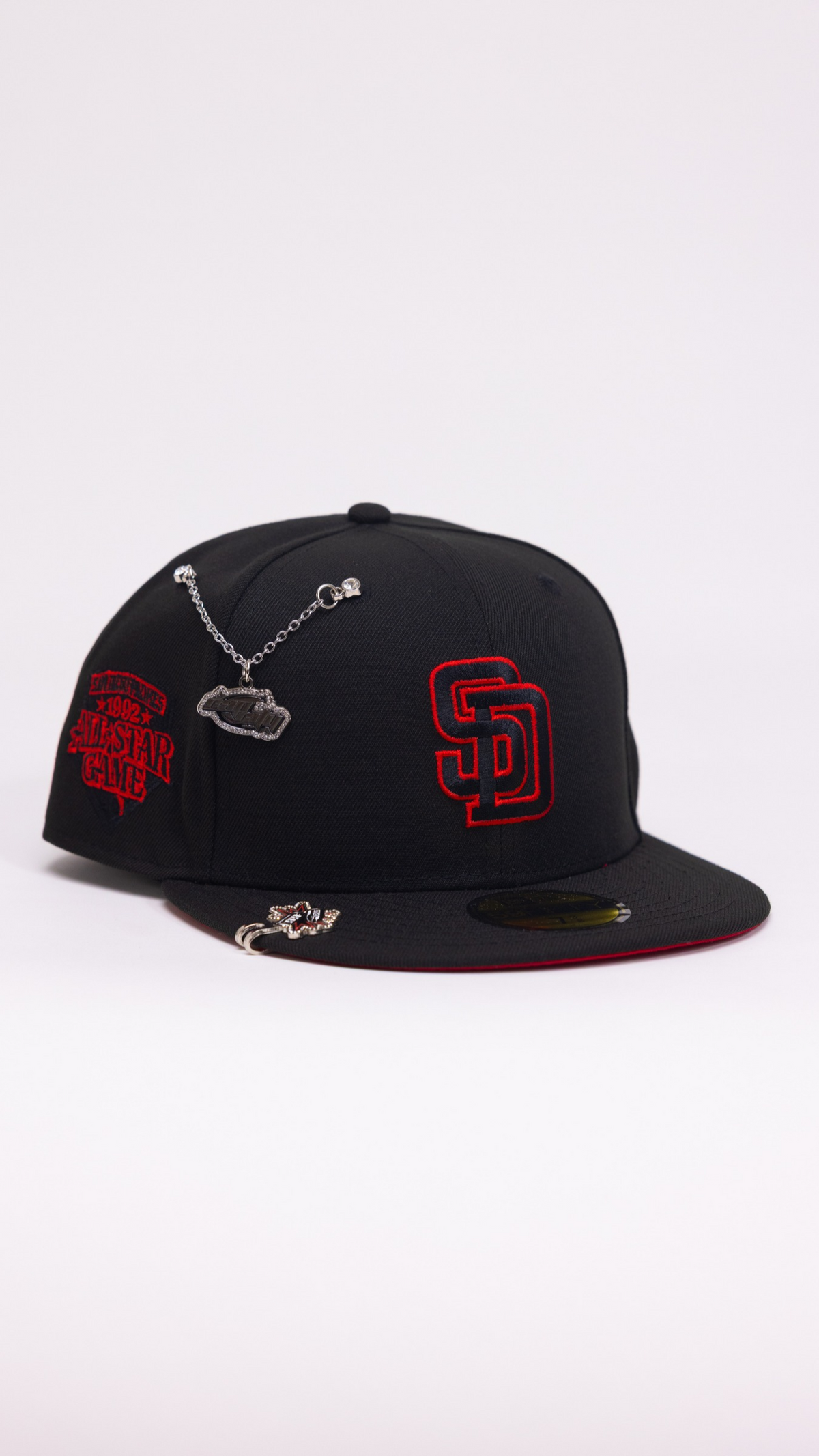 San Diego Padres 59Fifty Fitted – Blacked Out
