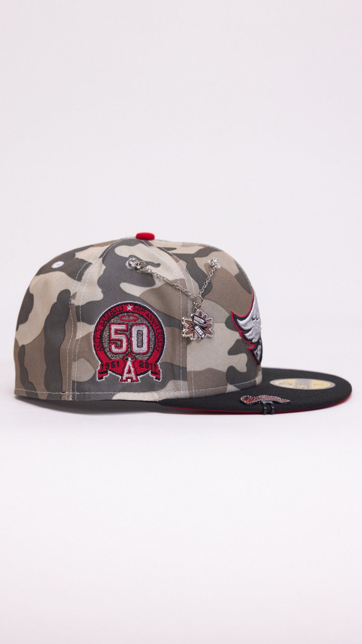 Anaheim Angels 59Fifty Fitted – Grey Camouflage
